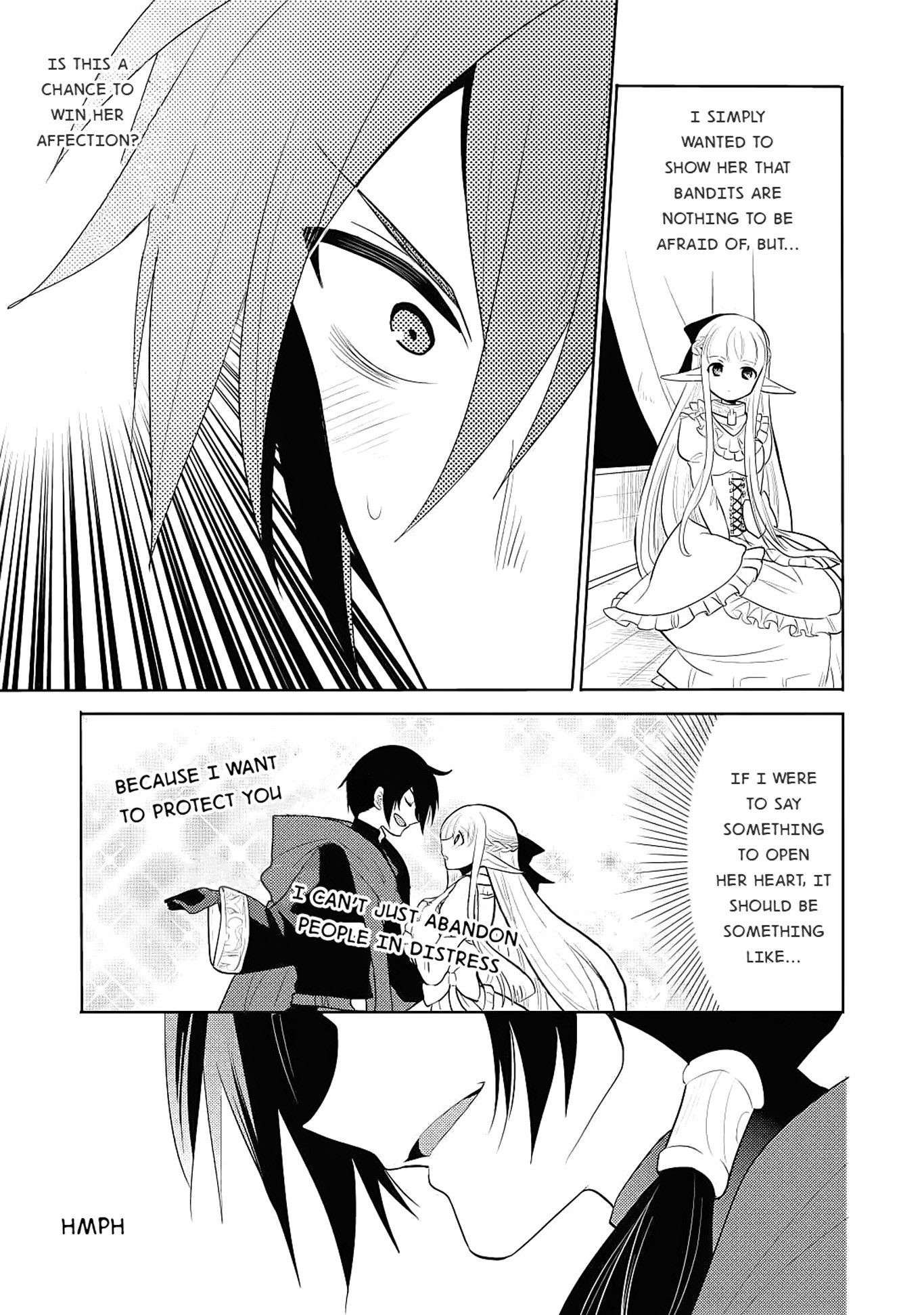 Maou no Ore ga Dorei Elf wo Yome ni Shitanda ga, Dou Medereba Ii? Chapter 3 page 20 - Chapter 3: First Love with a Communication Disorder is like Mouldy B...
