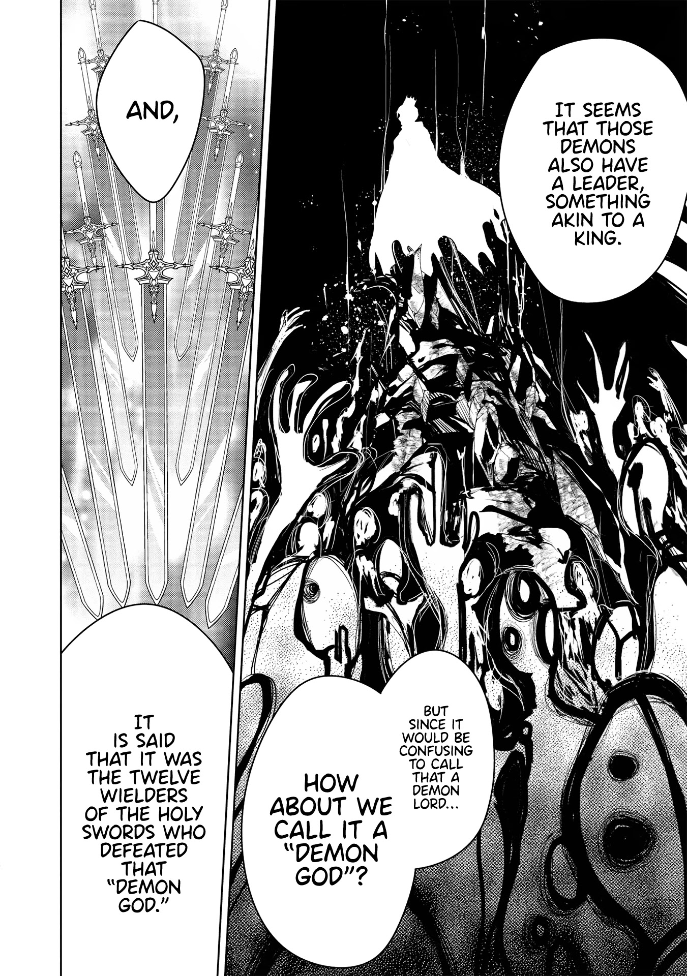 Maou no Ore ga Dorei Elf wo Yome ni Shitanda ga, Dou Medereba Ii? Chapter 30 page 35 - Chapter 30: It's Natural for Demon Lords to Have Horrible Personalities (2)