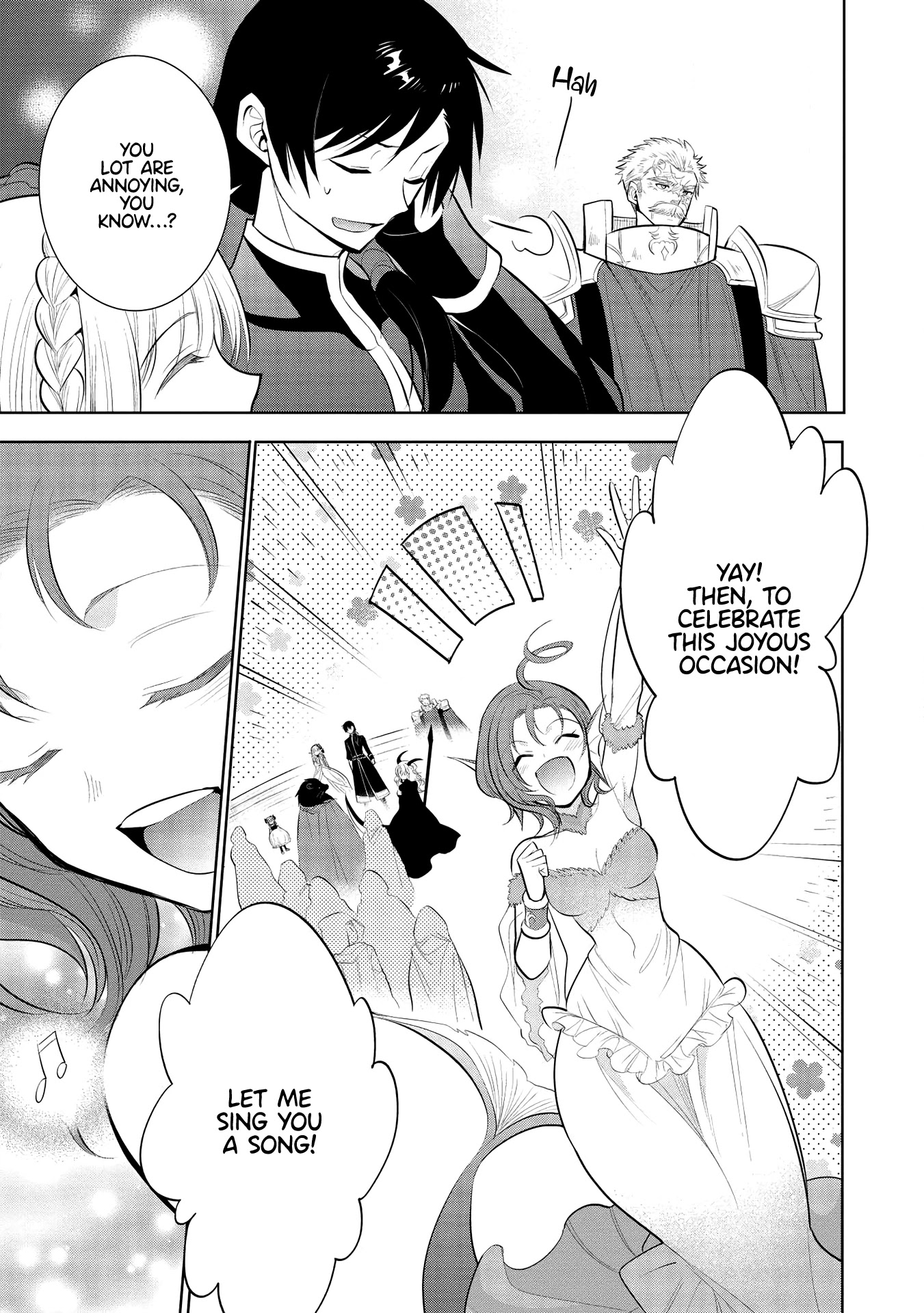 Maou no Ore ga Dorei Elf wo Yome ni Shitanda ga, Dou Medereba Ii? Chapter 35 page 21 - Chapter 35: Dancing Starlight (3)