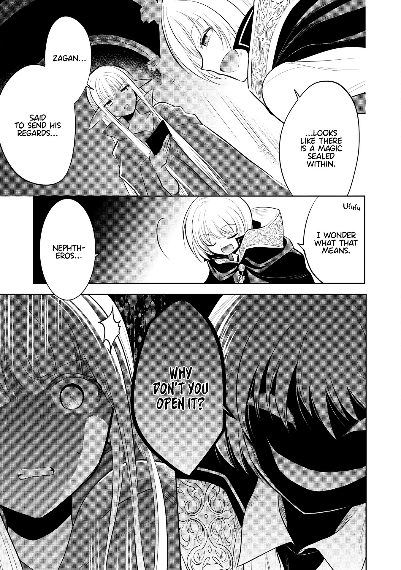 Maou no Ore ga Dorei Elf wo Yome ni Shitanda ga, Dou Medereba Ii? Chapter 35 page 33 - Chapter 35: Dancing Starlight (3)