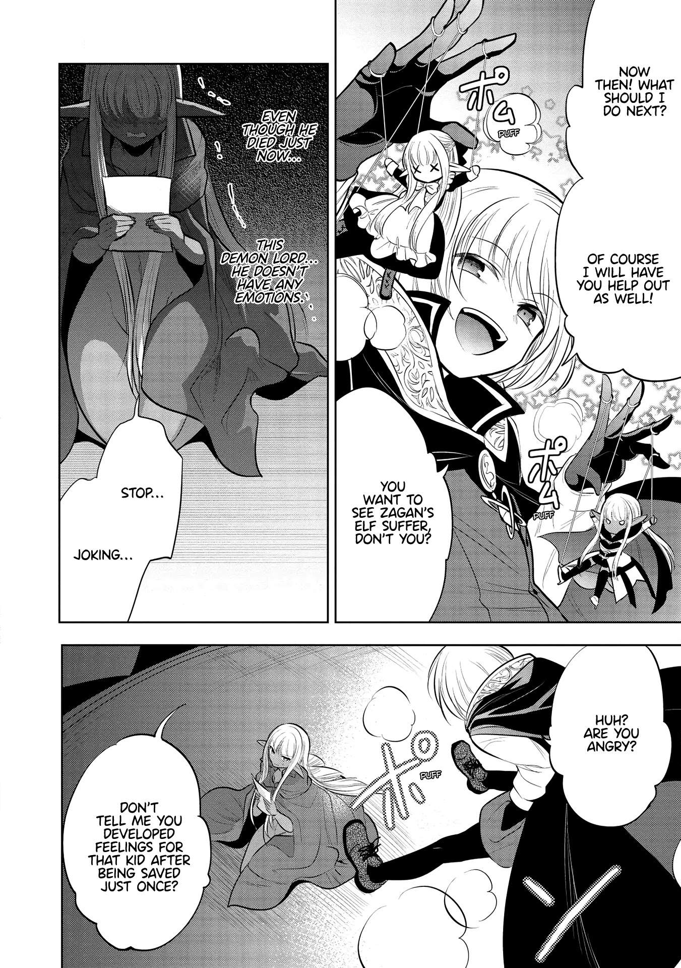 Maou no Ore ga Dorei Elf wo Yome ni Shitanda ga, Dou Medereba Ii? Chapter 35 page 40 - Chapter 35: Dancing Starlight (3)