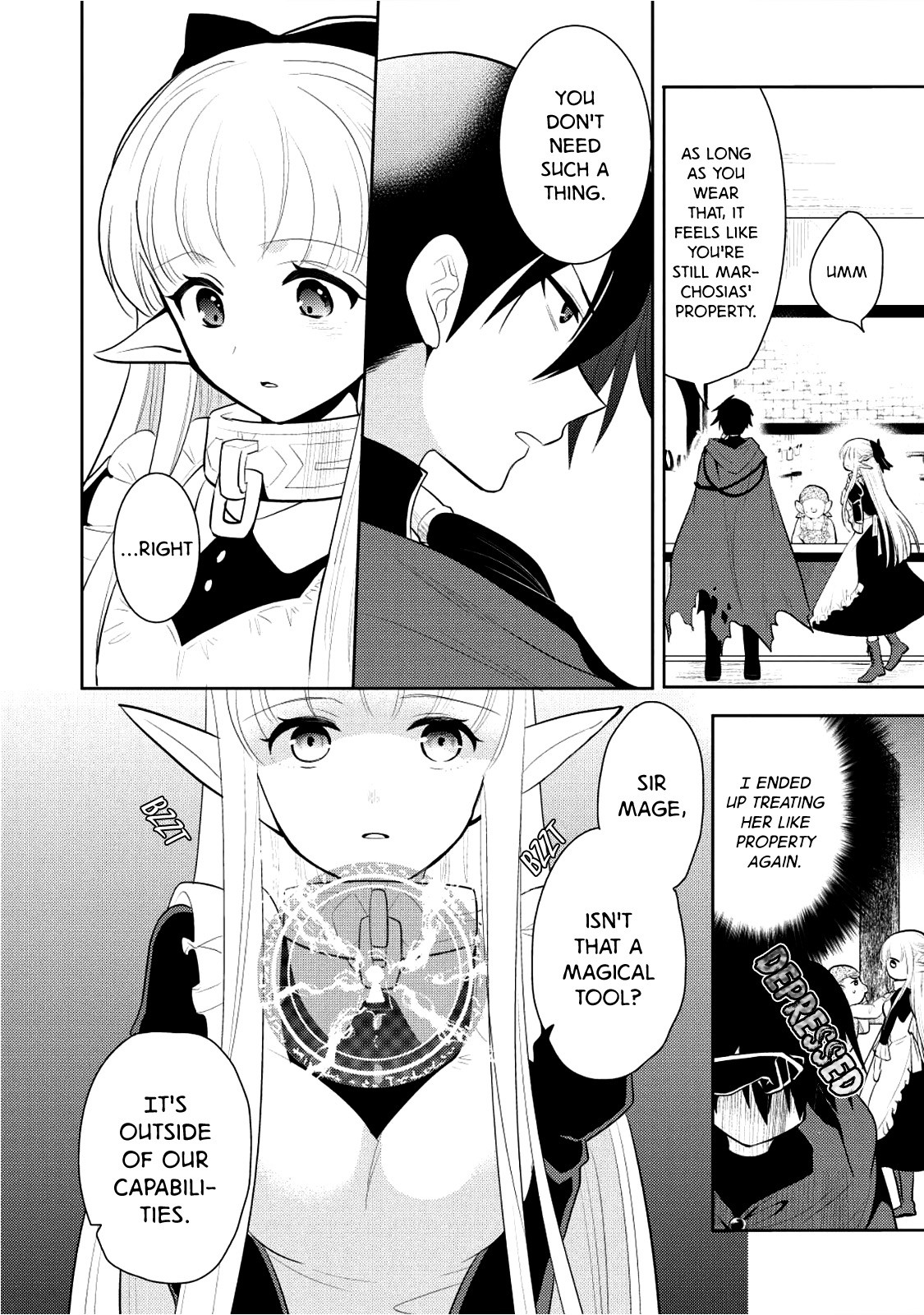 Maou no Ore ga Dorei Elf wo Yome ni Shitanda ga, Dou Medereba Ii? Chapter 4 page 13 - Chapter 4: First Love with a Communication Disorder is like Mouldy B...