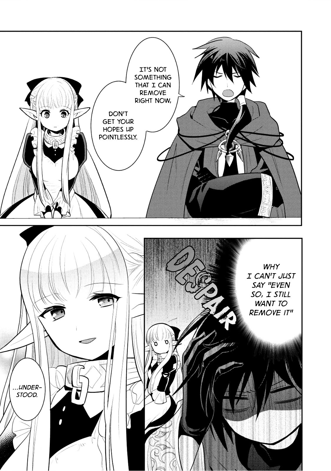 Maou no Ore ga Dorei Elf wo Yome ni Shitanda ga, Dou Medereba Ii? Chapter 4 page 20 - Chapter 4: First Love with a Communication Disorder is like Mouldy B...