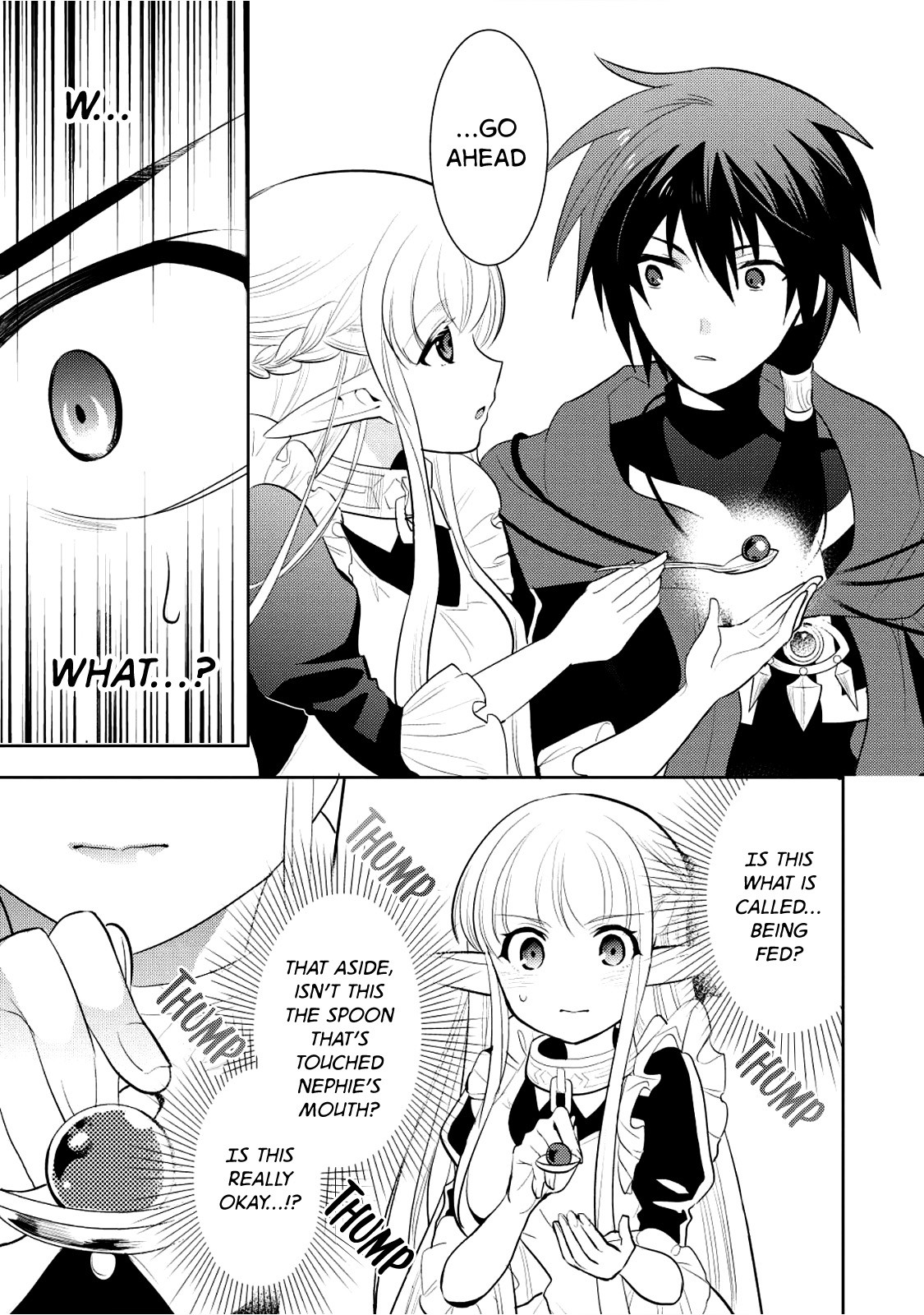 Maou no Ore ga Dorei Elf wo Yome ni Shitanda ga, Dou Medereba Ii? Chapter 4 page 28 - Chapter 4: First Love with a Communication Disorder is like Mouldy B...