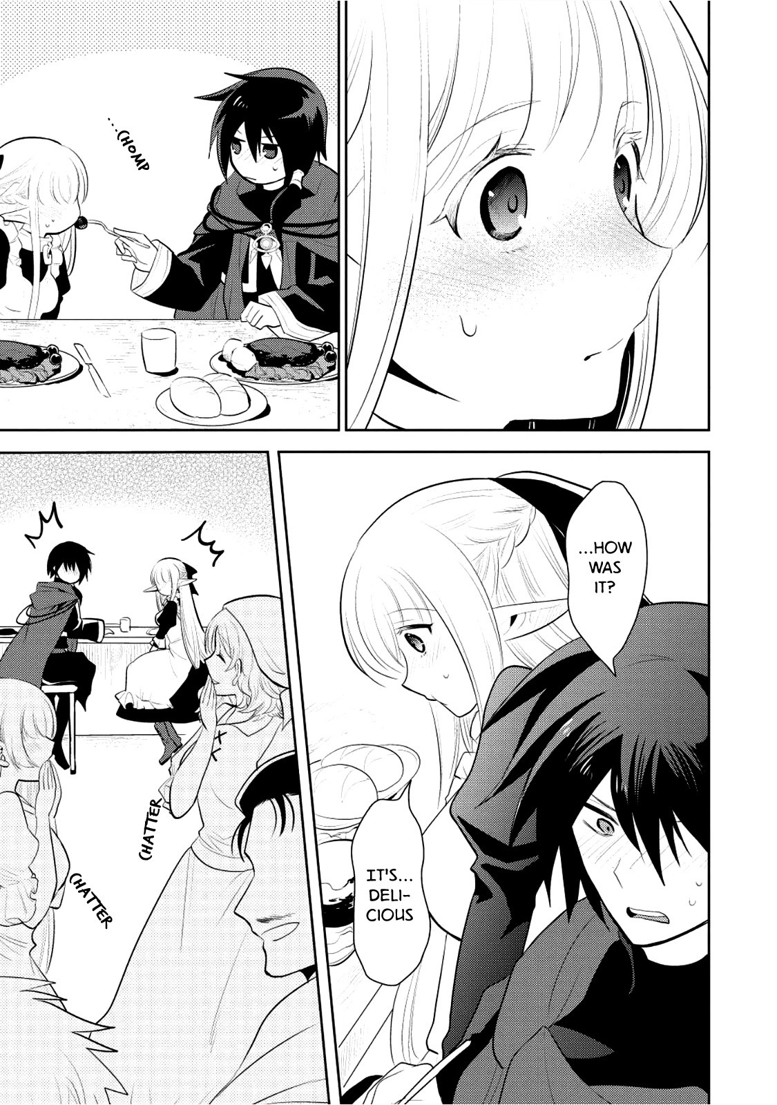 Maou no Ore ga Dorei Elf wo Yome ni Shitanda ga, Dou Medereba Ii? Chapter 4 page 32 - Chapter 4: First Love with a Communication Disorder is like Mouldy B...