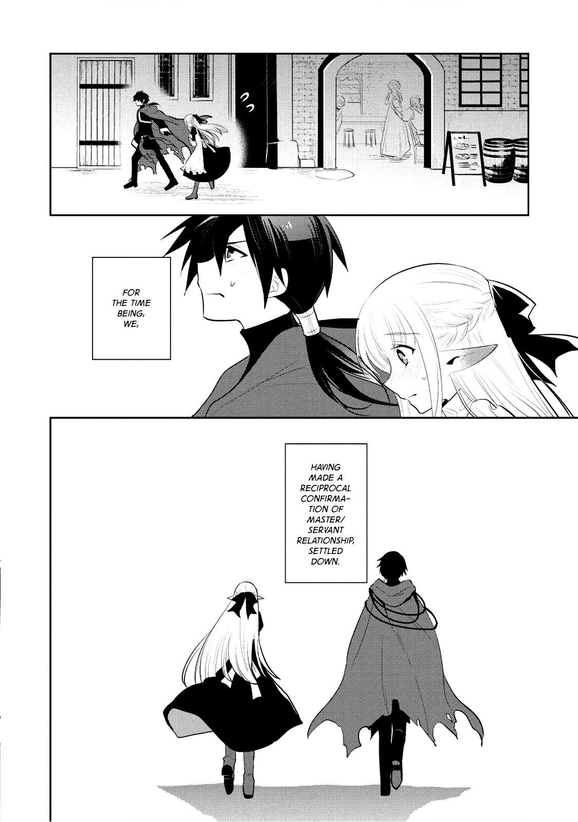 Maou no Ore ga Dorei Elf wo Yome ni Shitanda ga, Dou Medereba Ii? Chapter 4 page 33 - Chapter 4: First Love with a Communication Disorder is like Mouldy B...
