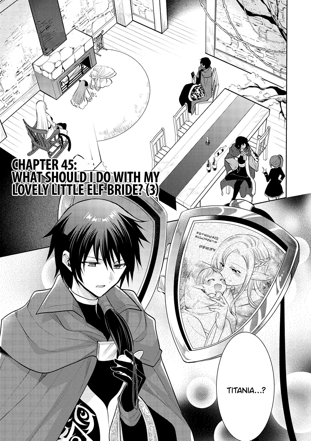Maou no Ore ga Dorei Elf wo Yome ni Shitanda ga, Dou Medereba Ii? Chapter 45 page 1 - Chapter 45
