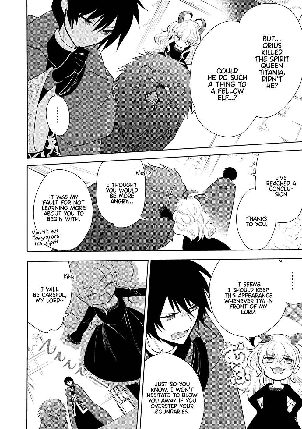 Maou no Ore ga Dorei Elf wo Yome ni Shitanda ga, Dou Medereba Ii? Chapter 45 page 8 - Chapter 45