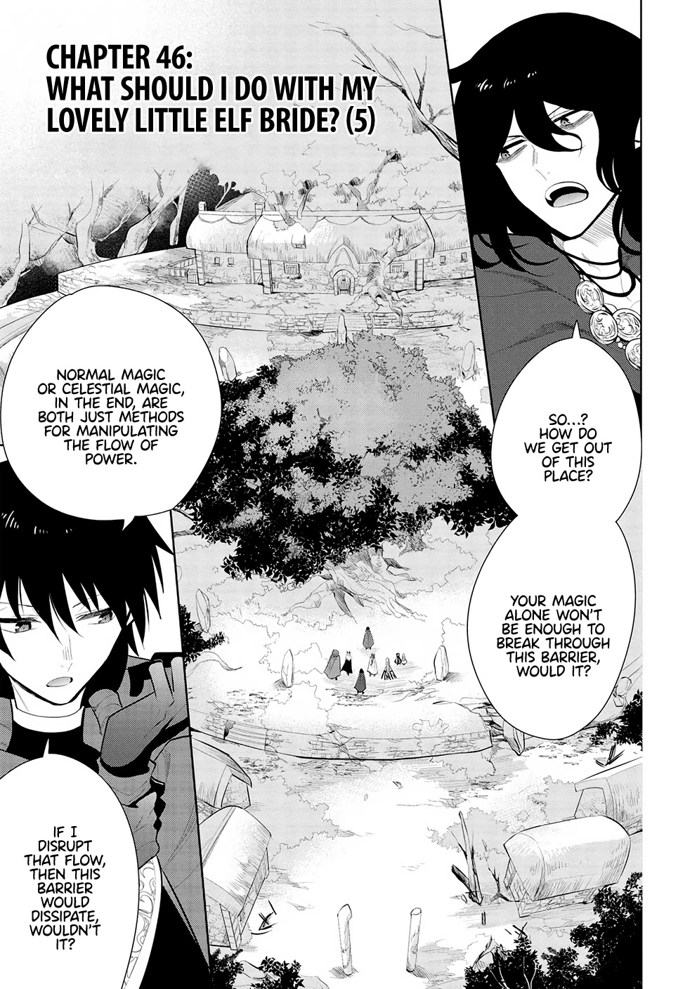 Maou no Ore ga Dorei Elf wo Yome ni Shitanda ga, Dou Medereba Ii? Chapter 46 page 1 - Chapter 46