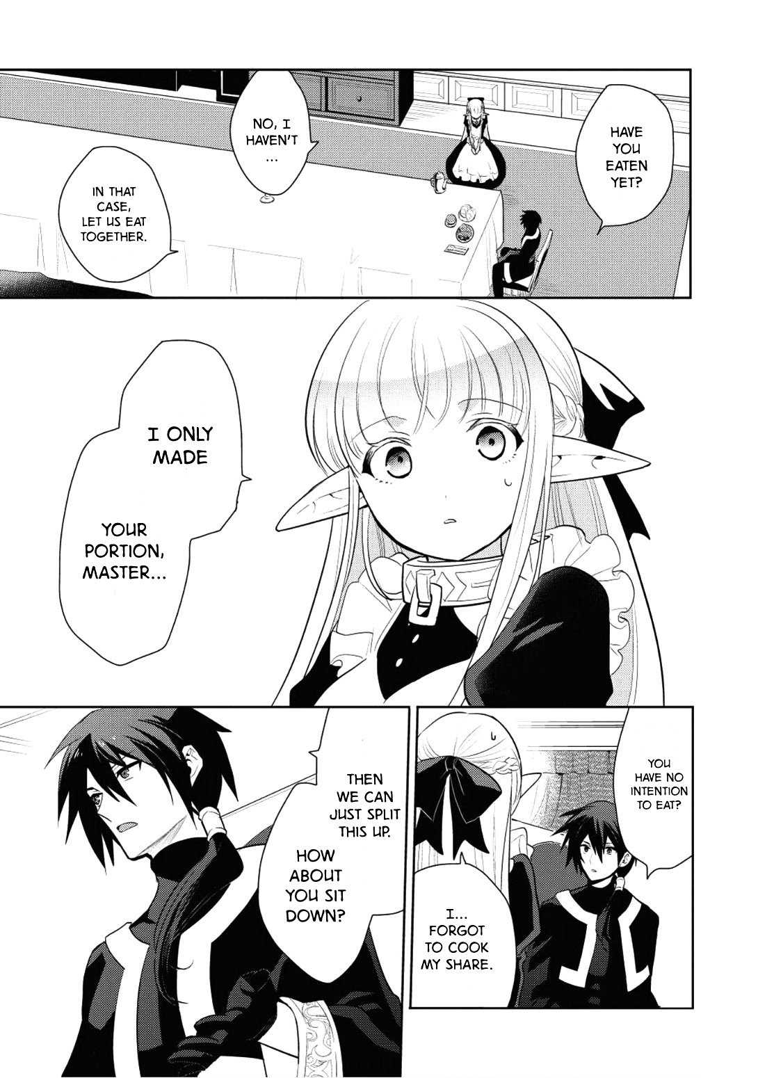 Maou no Ore ga Dorei Elf wo Yome ni Shitanda ga, Dou Medereba Ii? Chapter 5 page 7 - Chapter 5: The Quiet Ones are Devastatingly Terrifying when Angry