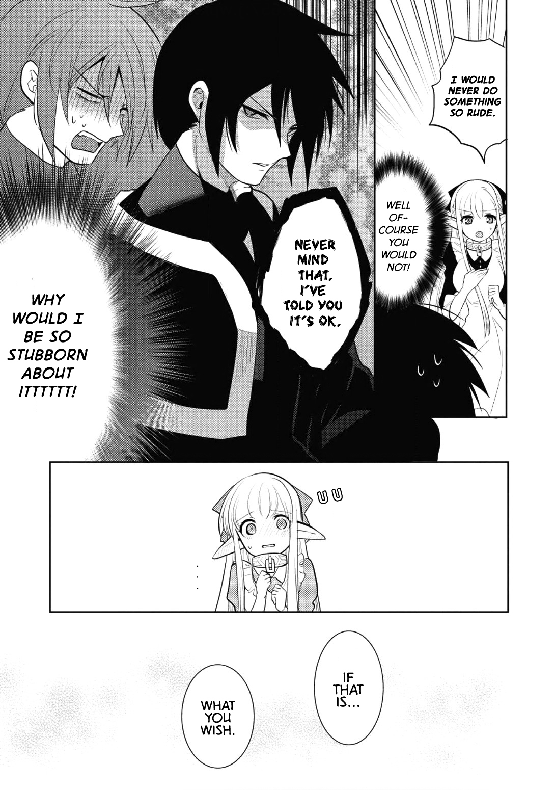 Maou no Ore ga Dorei Elf wo Yome ni Shitanda ga, Dou Medereba Ii? Chapter 5 page 9 - Chapter 5: The Quiet Ones are Devastatingly Terrifying when Angry