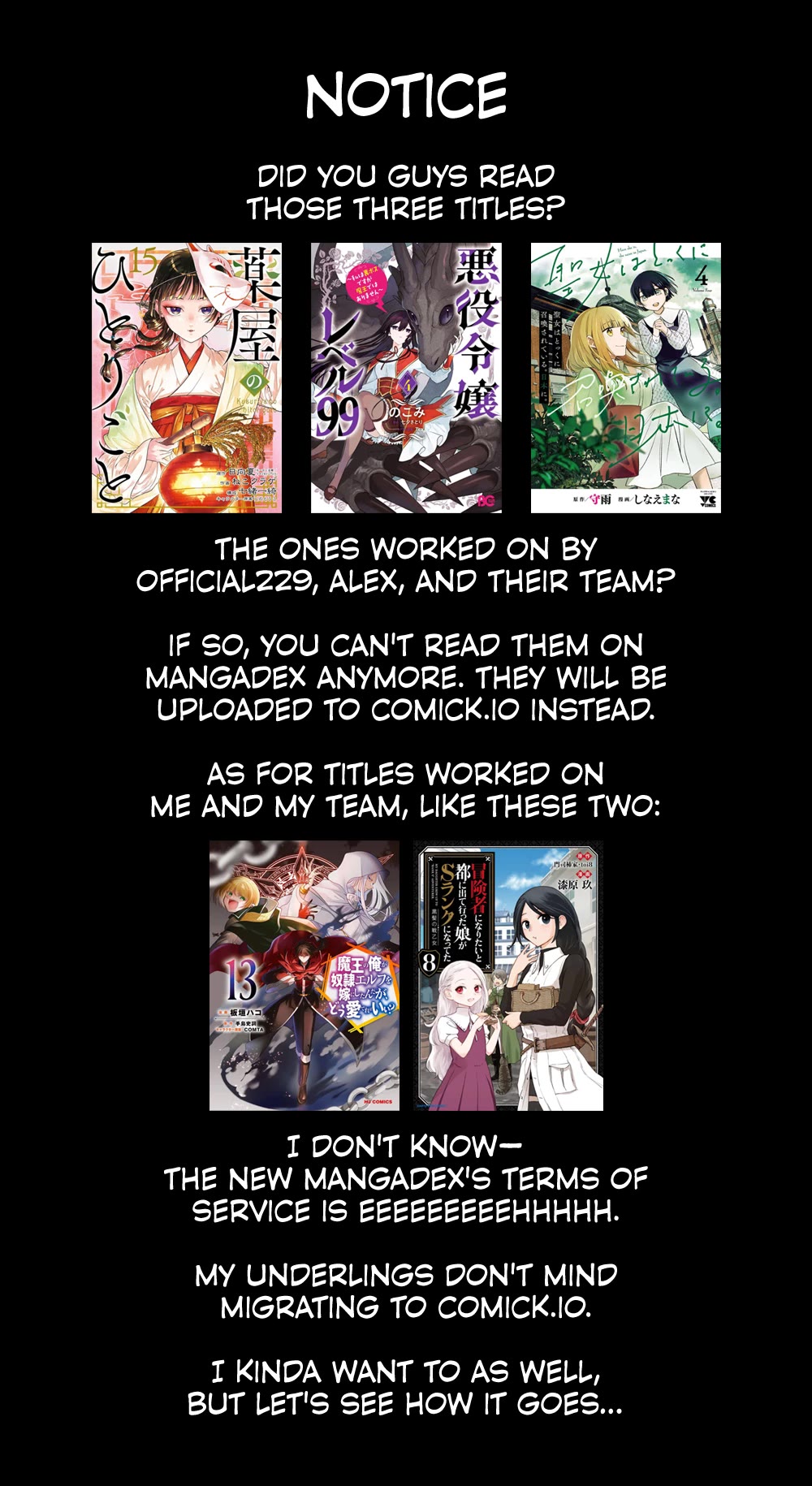 Maou no Ore ga Dorei Elf wo Yome ni Shitanda ga, Dou Medereba Ii? Chapter 70 page 1 - Chapter 70