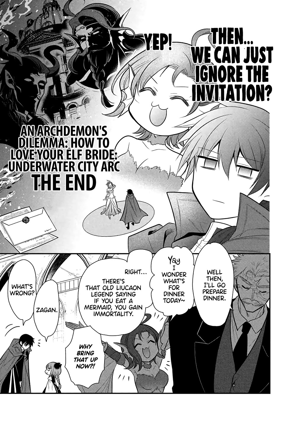 Maou no Ore ga Dorei Elf wo Yome ni Shitanda ga, Dou Medereba Ii? Chapter 73 page 12 - Chapter 73