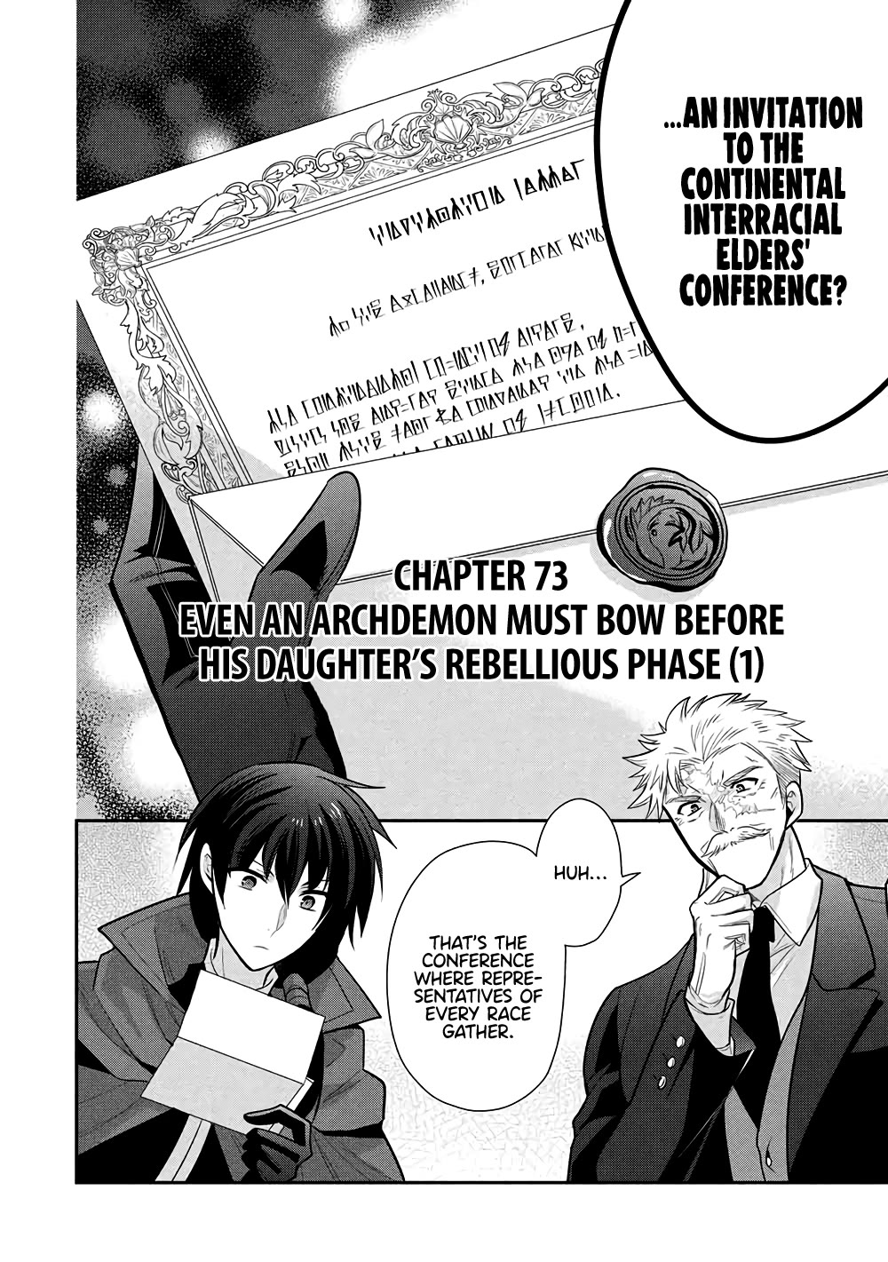 Maou no Ore ga Dorei Elf wo Yome ni Shitanda ga, Dou Medereba Ii? Chapter 73 page 6 - Chapter 73
