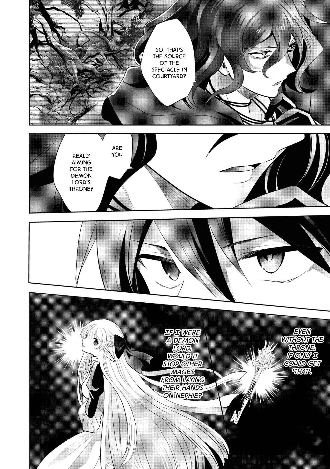 Maou no Ore ga Dorei Elf wo Yome ni Shitanda ga, Dou Medereba Ii? Chapter 8 page 18 - Chapter 8: The Quiet Ones are Devastatingly Terrifying when Angry 4