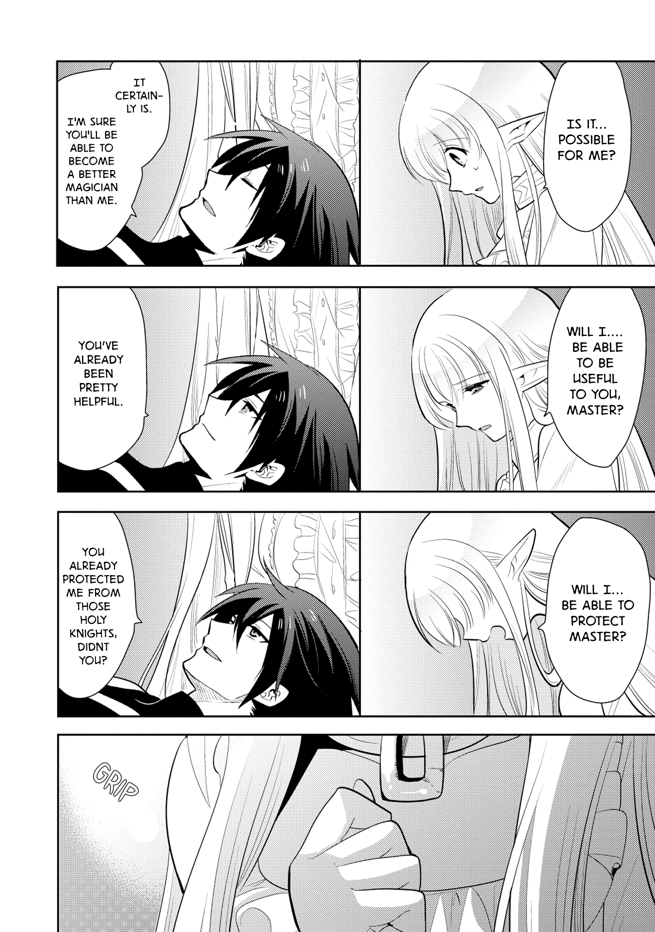 Maou no Ore ga Dorei Elf wo Yome ni Shitanda ga, Dou Medereba Ii? Chapter 8 page 8 - Chapter 8: The Quiet Ones are Devastatingly Terrifying when Angry 4