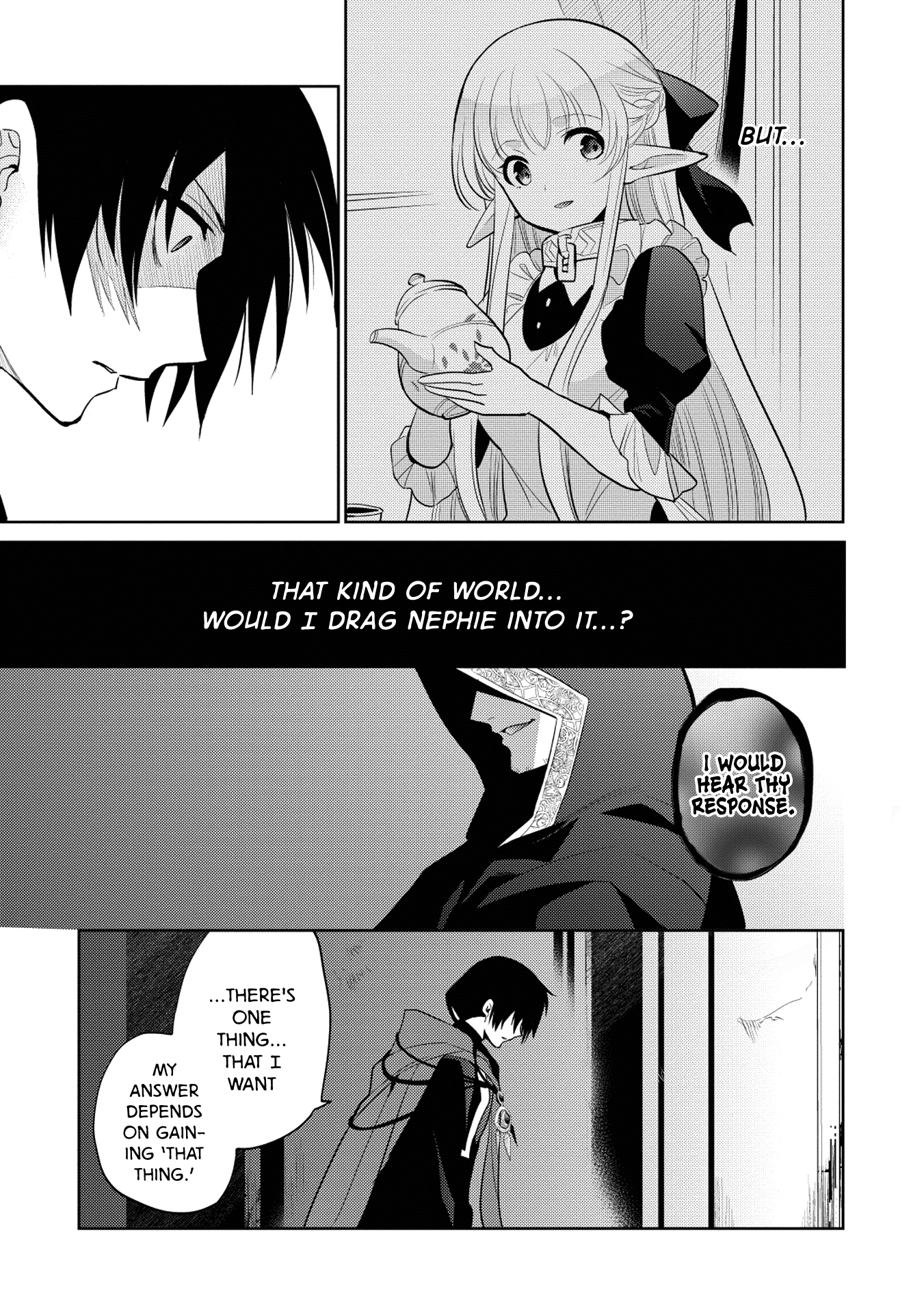 Maou no Ore ga Dorei Elf wo Yome ni Shitanda ga, Dou Medereba Ii? Chapter 9 page 19 - Chapter 9: A Broken Heart is Also Fairly Physically Painful 1