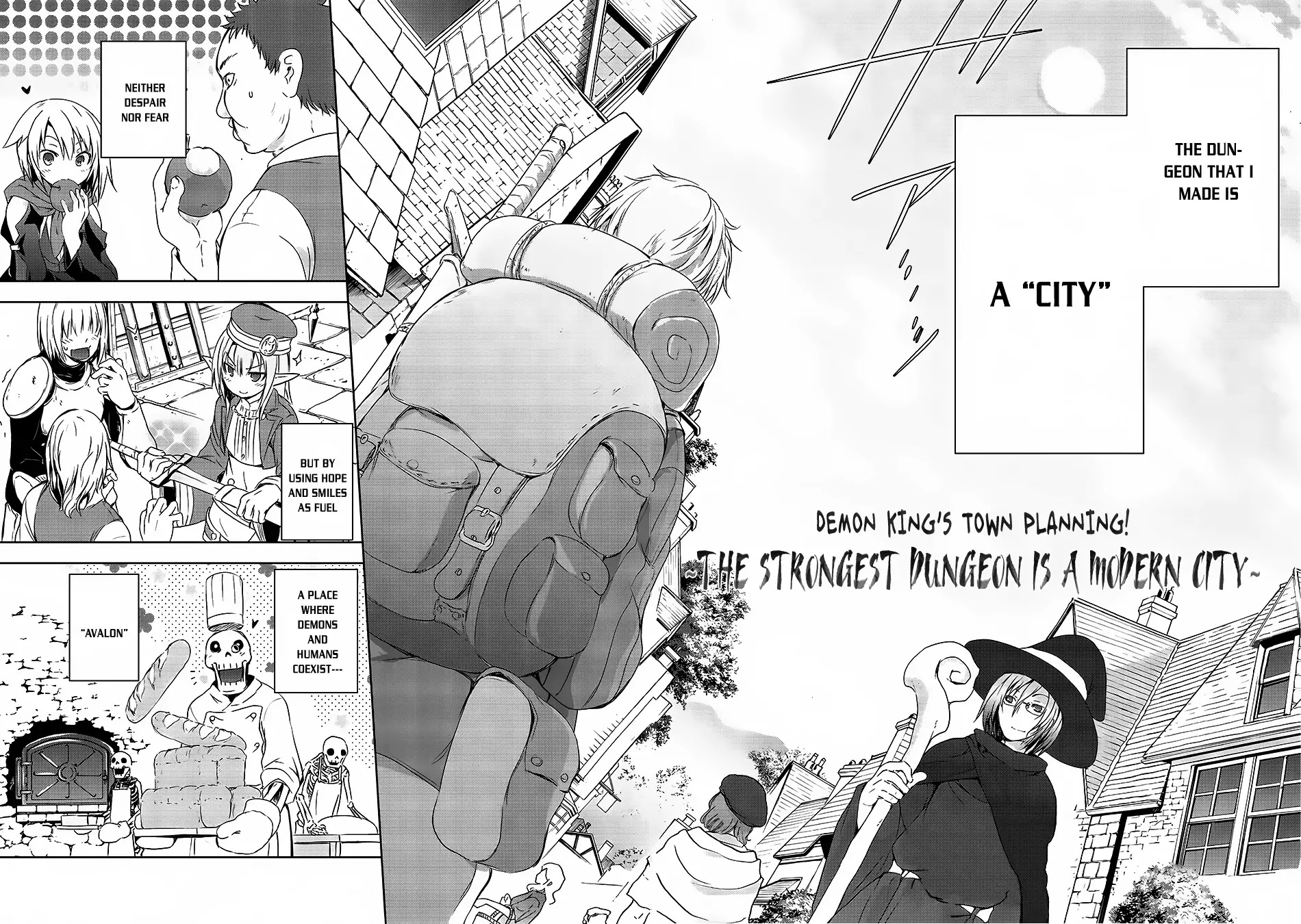 Maou-sama no Machizukuri! ~Saikyou no Dungeon wa Kindai Toshi~ Chapter 1 page 3 - Chapter 1: The Power Of Imagination