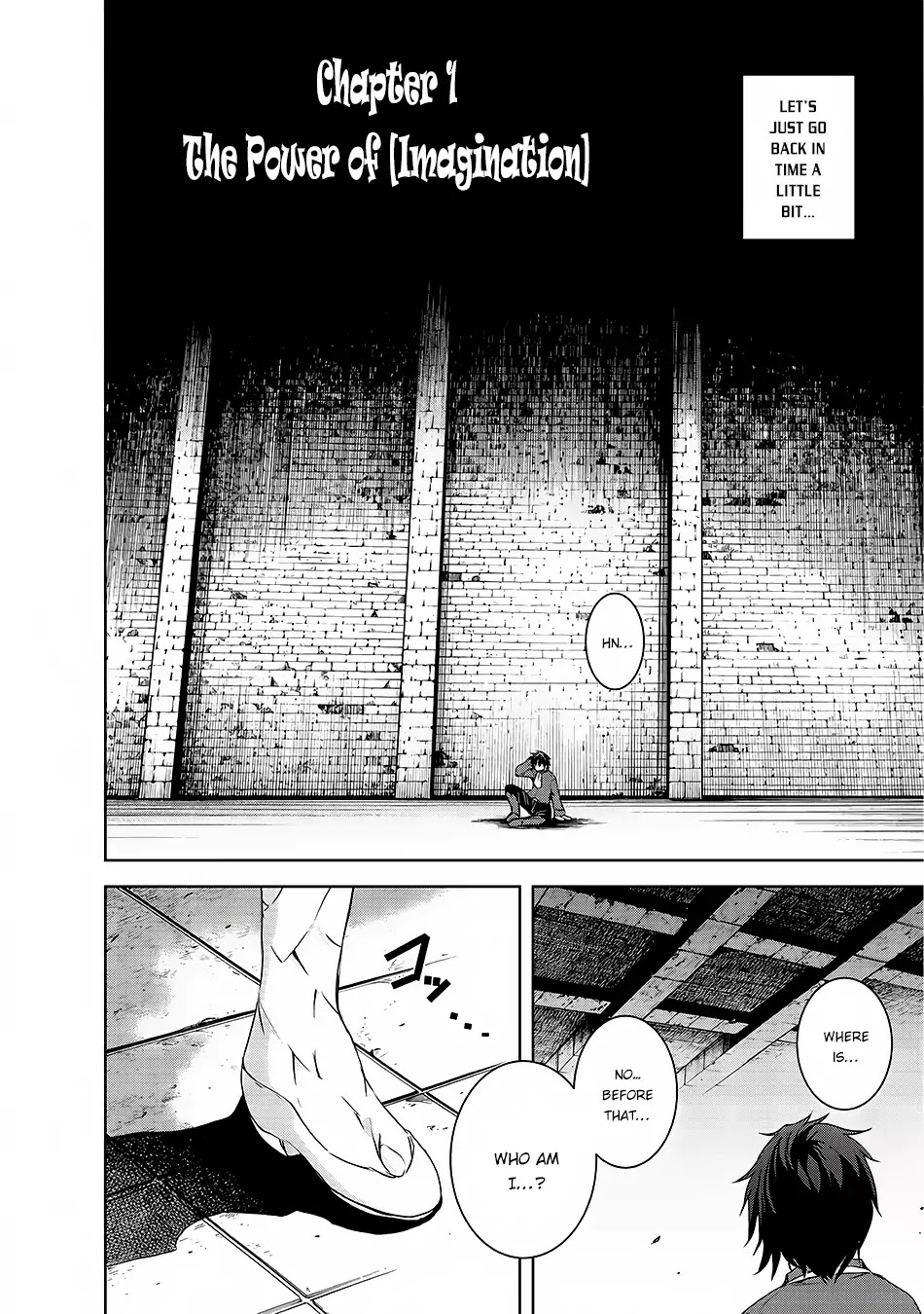 Maou-sama no Machizukuri! ~Saikyou no Dungeon wa Kindai Toshi~ Chapter 1 page 4 - Chapter 1: The Power Of Imagination