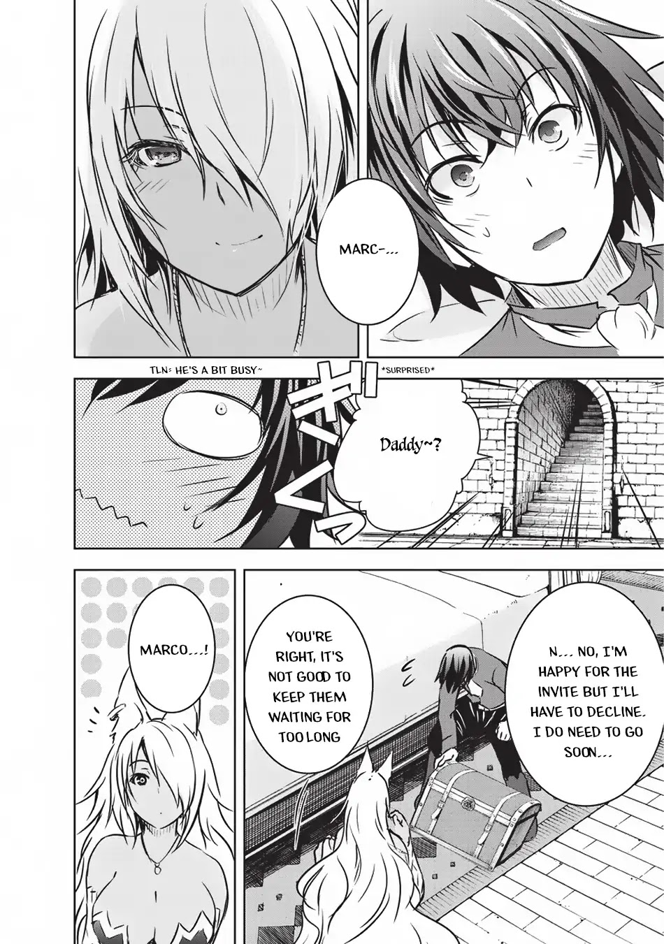 Maou-sama no Machizukuri! ~Saikyou no Dungeon wa Kindai Toshi~ Chapter 11 page 15 - Chapter 11: Goodbye Marco