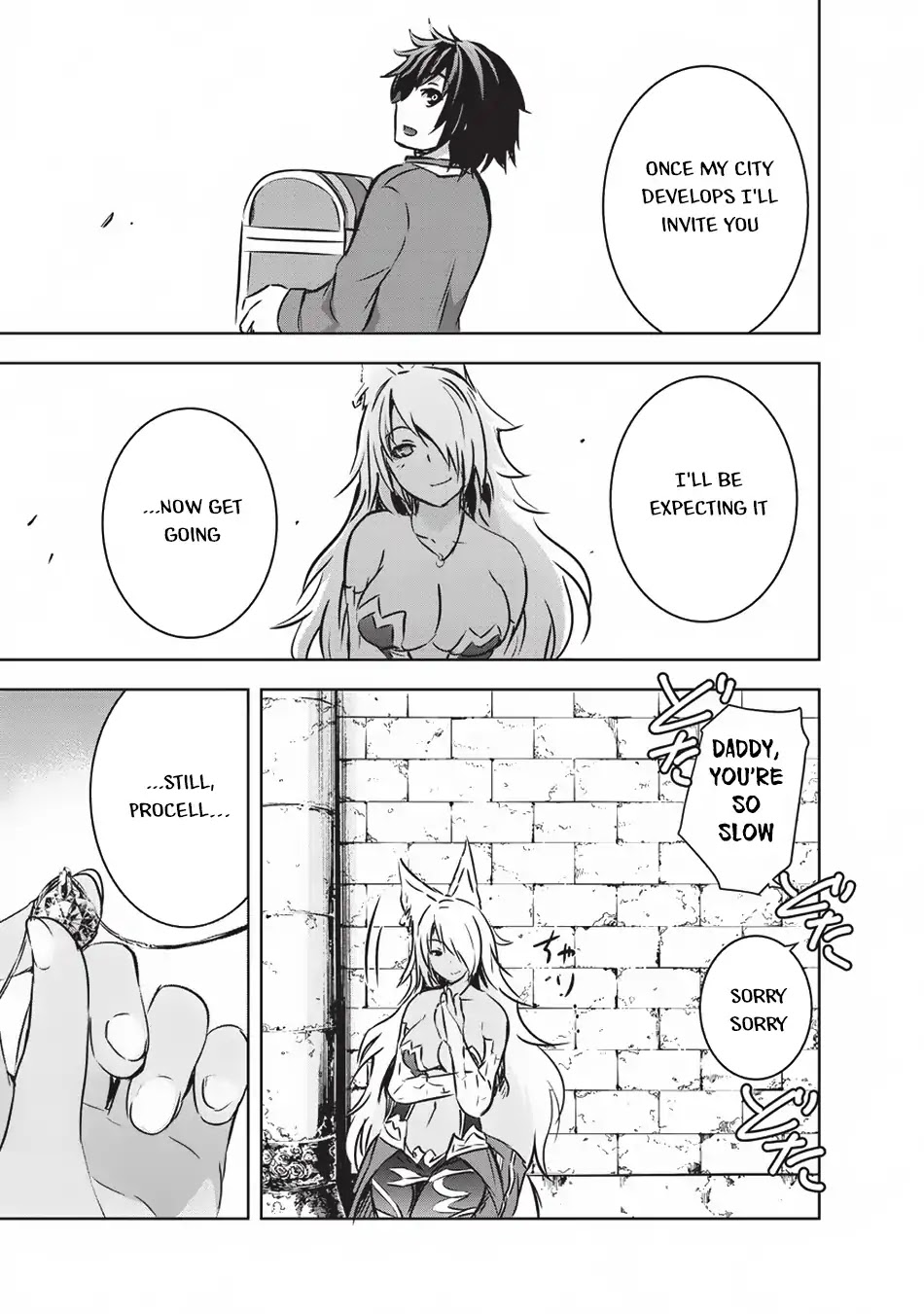 Maou-sama no Machizukuri! ~Saikyou no Dungeon wa Kindai Toshi~ Chapter 11 page 16 - Chapter 11: Goodbye Marco