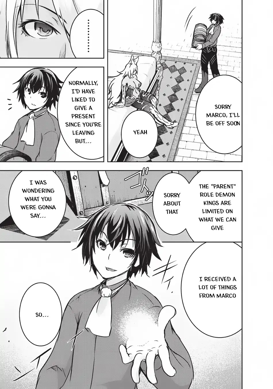 Maou-sama no Machizukuri! ~Saikyou no Dungeon wa Kindai Toshi~ Chapter 11 page 8 - Chapter 11: Goodbye Marco