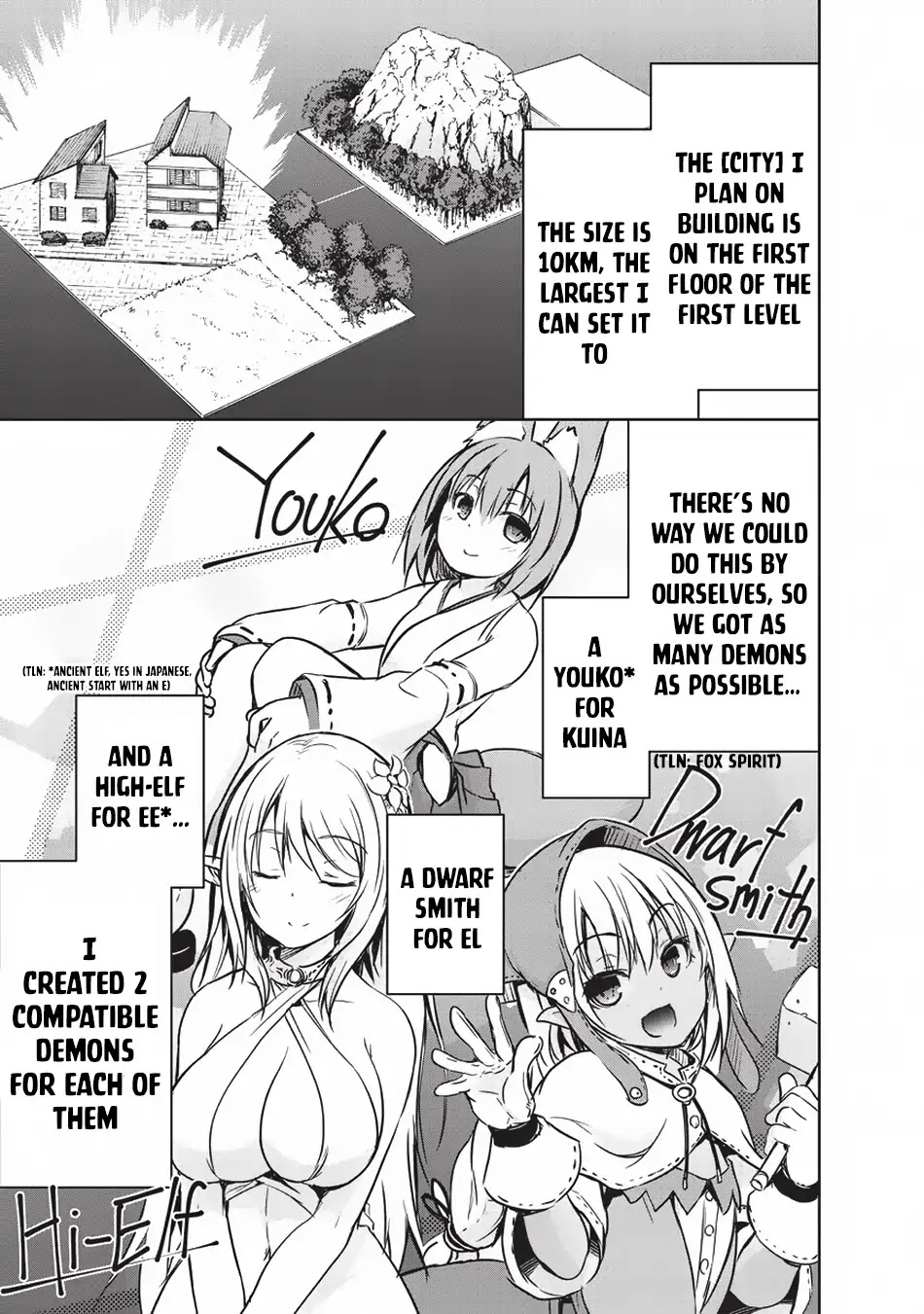 Maou-sama no Machizukuri! ~Saikyou no Dungeon wa Kindai Toshi~ Chapter 12 page 4 - Chapter 12: The Undead Noble