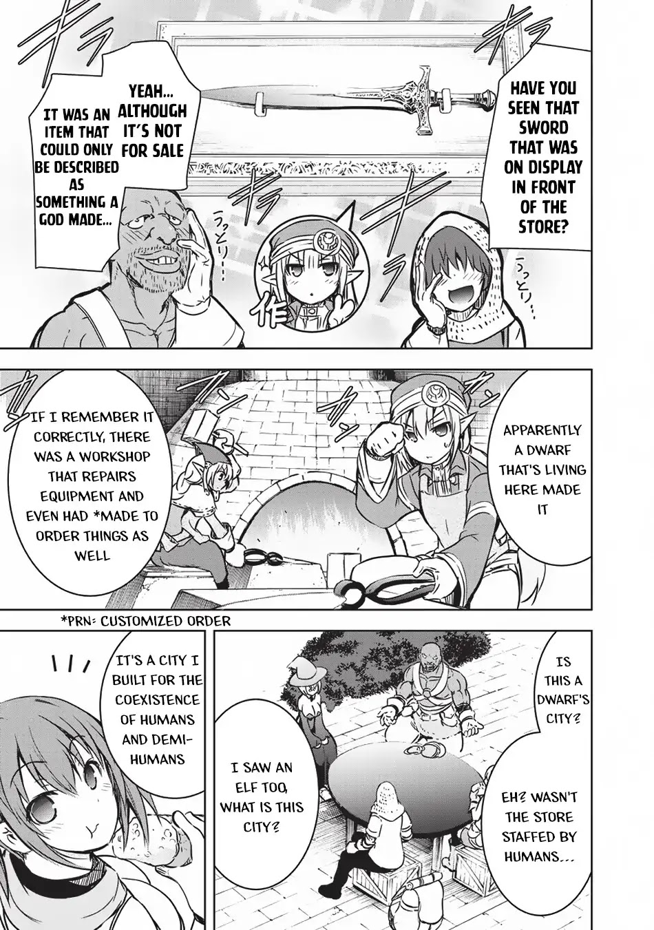 Maou-sama no Machizukuri! ~Saikyou no Dungeon wa Kindai Toshi~ Chapter 13 page 16 - Chapter 13: Oath of The Beginning Apple