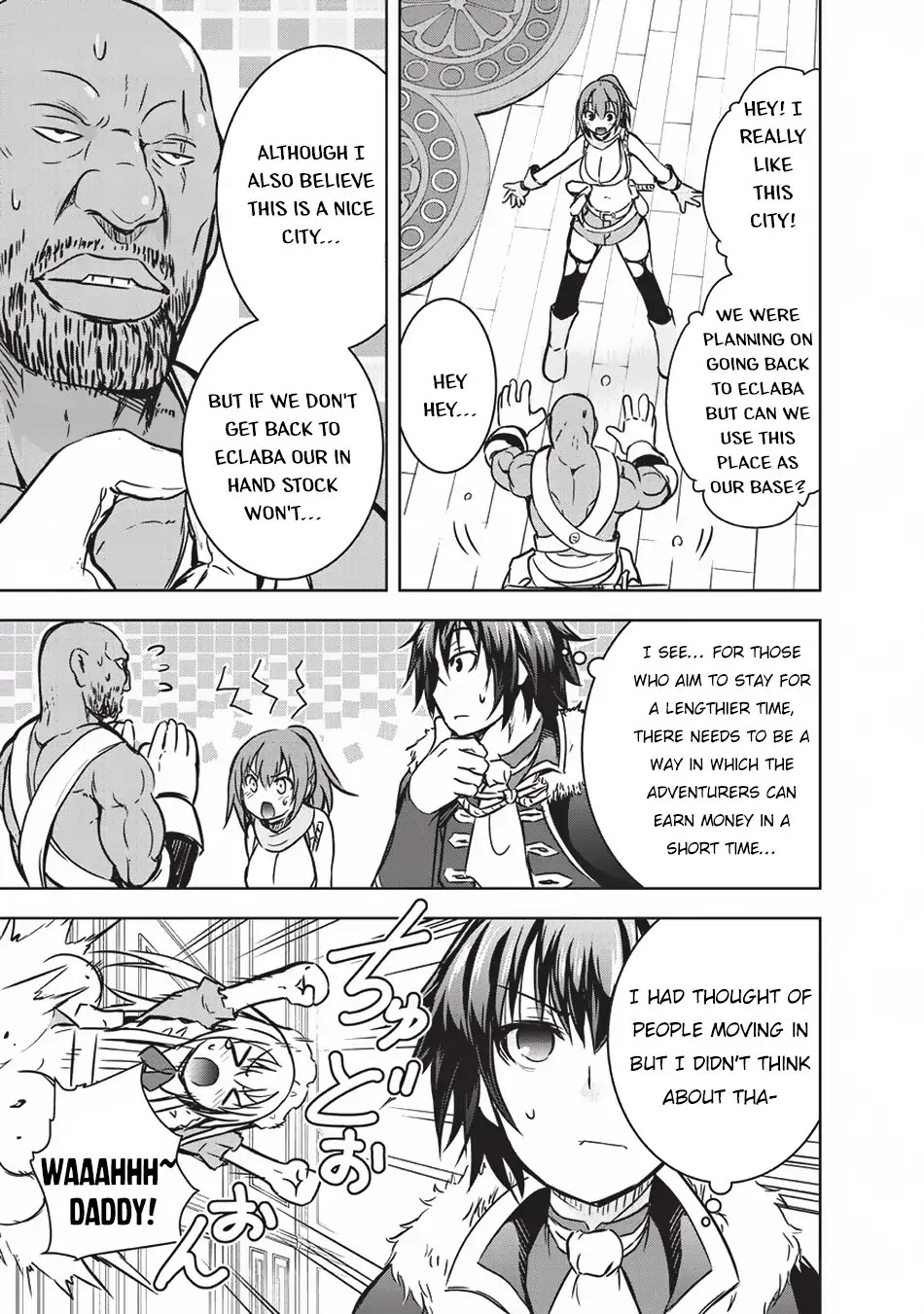 Maou-sama no Machizukuri! ~Saikyou no Dungeon wa Kindai Toshi~ Chapter 13 page 20 - Chapter 13: Oath of The Beginning Apple