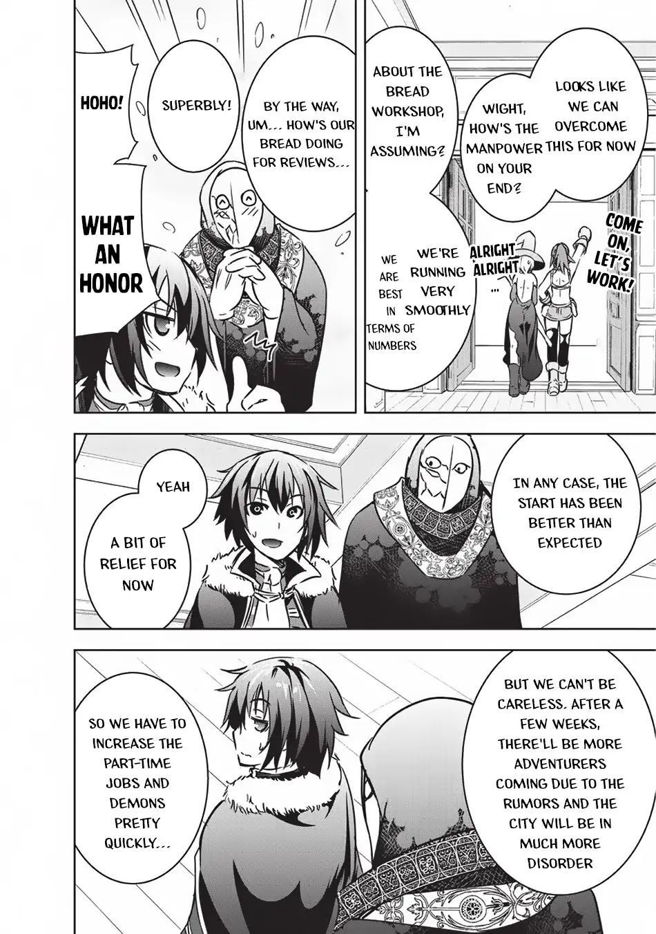 Maou-sama no Machizukuri! ~Saikyou no Dungeon wa Kindai Toshi~ Chapter 13 page 23 - Chapter 13: Oath of The Beginning Apple