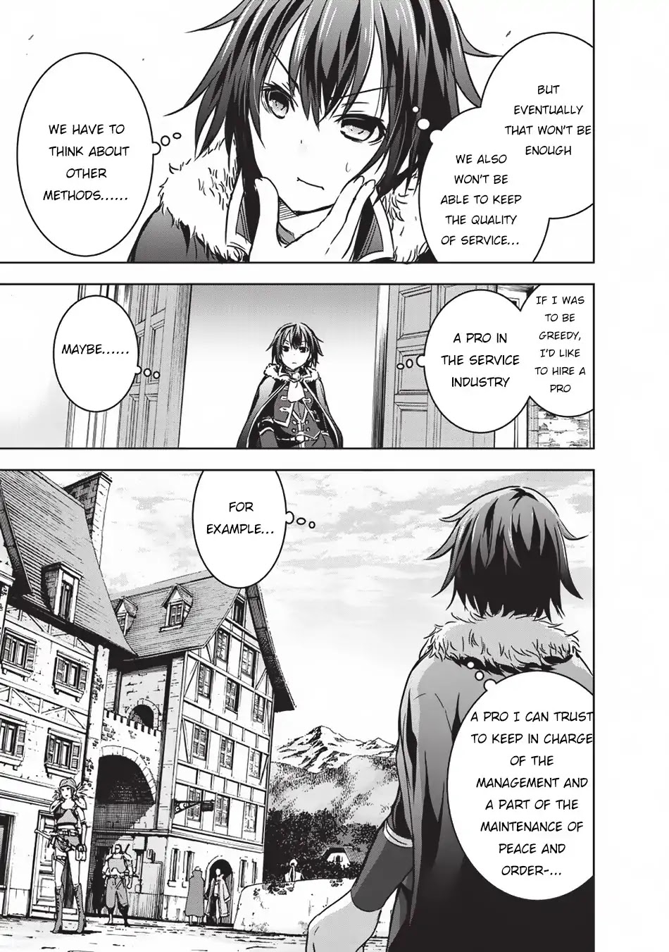 Maou-sama no Machizukuri! ~Saikyou no Dungeon wa Kindai Toshi~ Chapter 13 page 24 - Chapter 13: Oath of The Beginning Apple