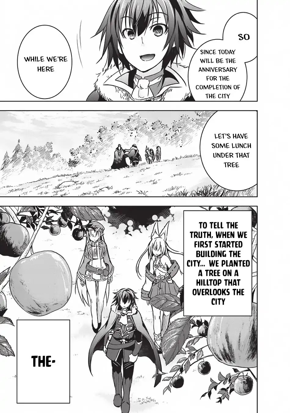 Maou-sama no Machizukuri! ~Saikyou no Dungeon wa Kindai Toshi~ Chapter 13 page 4 - Chapter 13: Oath of The Beginning Apple