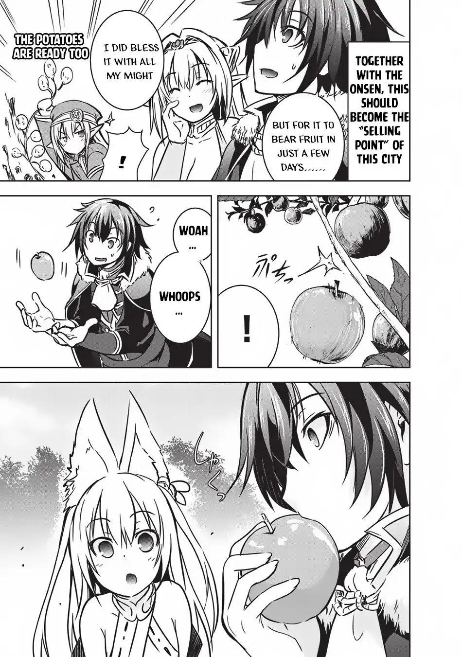 Maou-sama no Machizukuri! ~Saikyou no Dungeon wa Kindai Toshi~ Chapter 13 page 6 - Chapter 13: Oath of The Beginning Apple