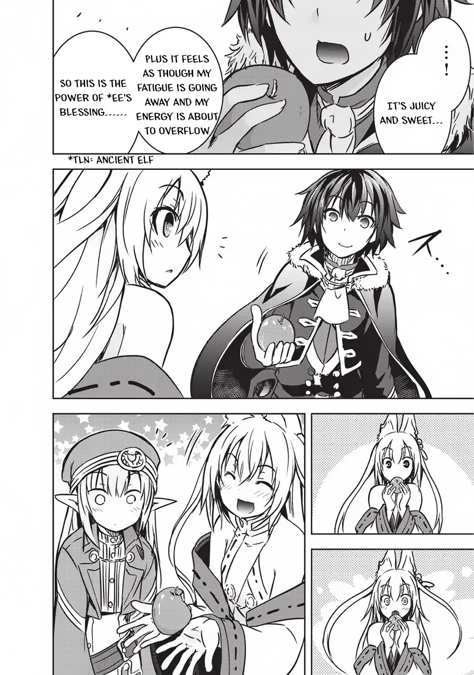 Maou-sama no Machizukuri! ~Saikyou no Dungeon wa Kindai Toshi~ Chapter 13 page 7 - Chapter 13: Oath of The Beginning Apple