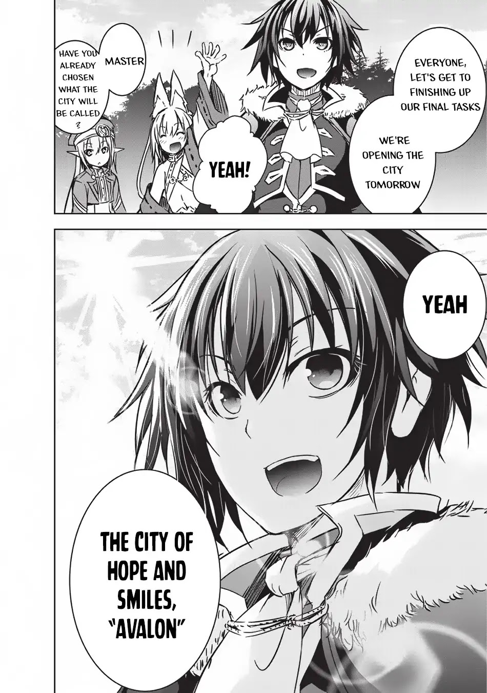 Maou-sama no Machizukuri! ~Saikyou no Dungeon wa Kindai Toshi~ Chapter 13 page 9 - Chapter 13: Oath of The Beginning Apple