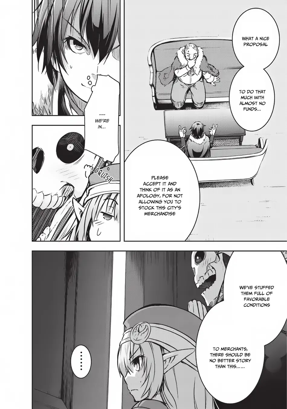 Maou-sama no Machizukuri! ~Saikyou no Dungeon wa Kindai Toshi~ Chapter 14 page 27 - Chapter 14: Merchants