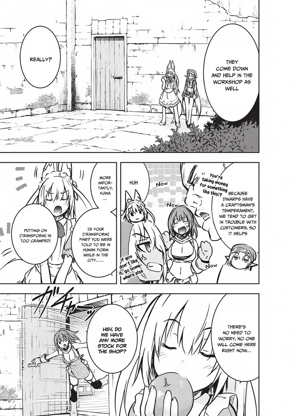 Maou-sama no Machizukuri! ~Saikyou no Dungeon wa Kindai Toshi~ Chapter 14 page 4 - Chapter 14: Merchants