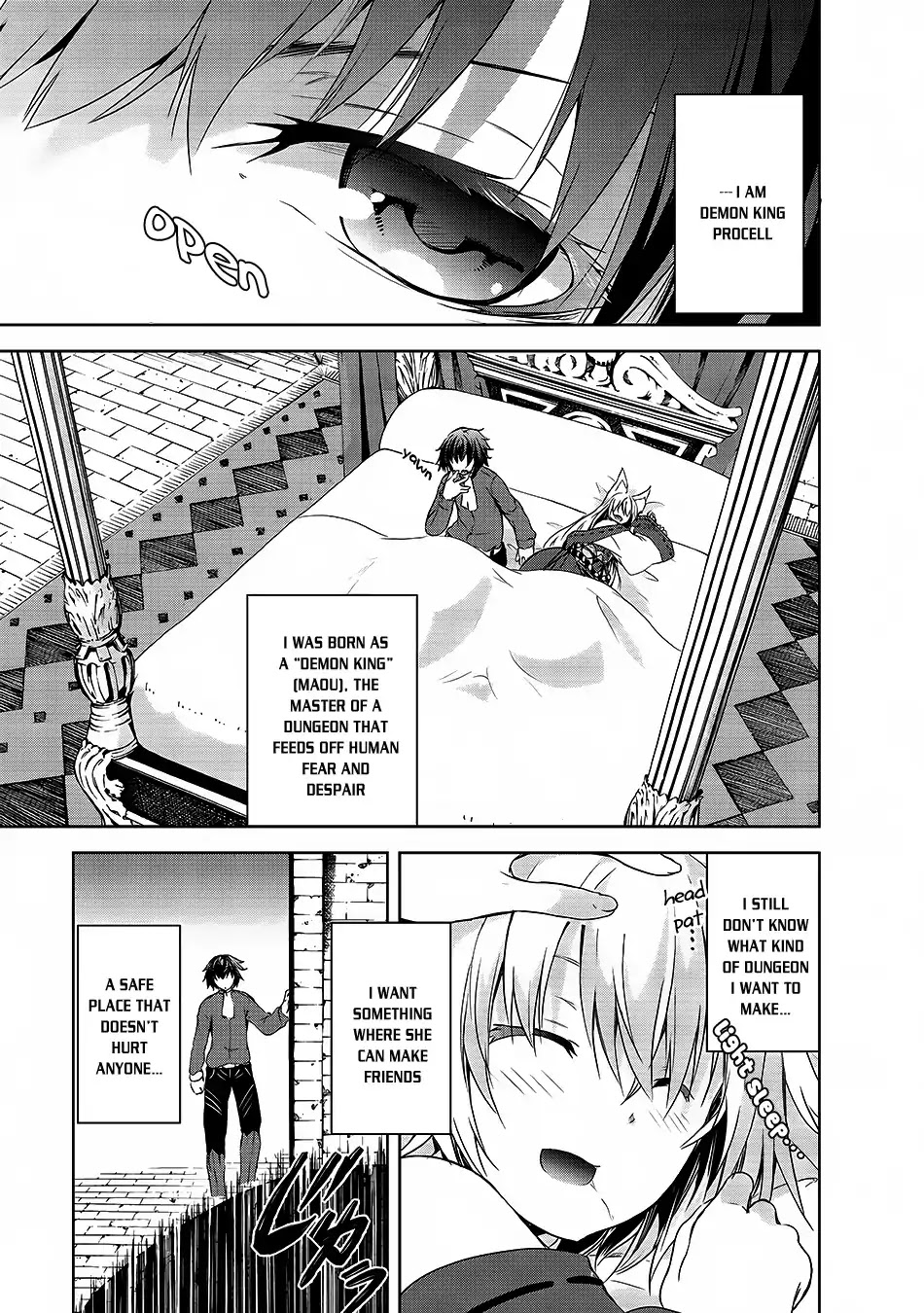Maou-sama no Machizukuri! ~Saikyou no Dungeon wa Kindai Toshi~ Chapter 2 page 2 - Chapter 2: Tenko's Sister