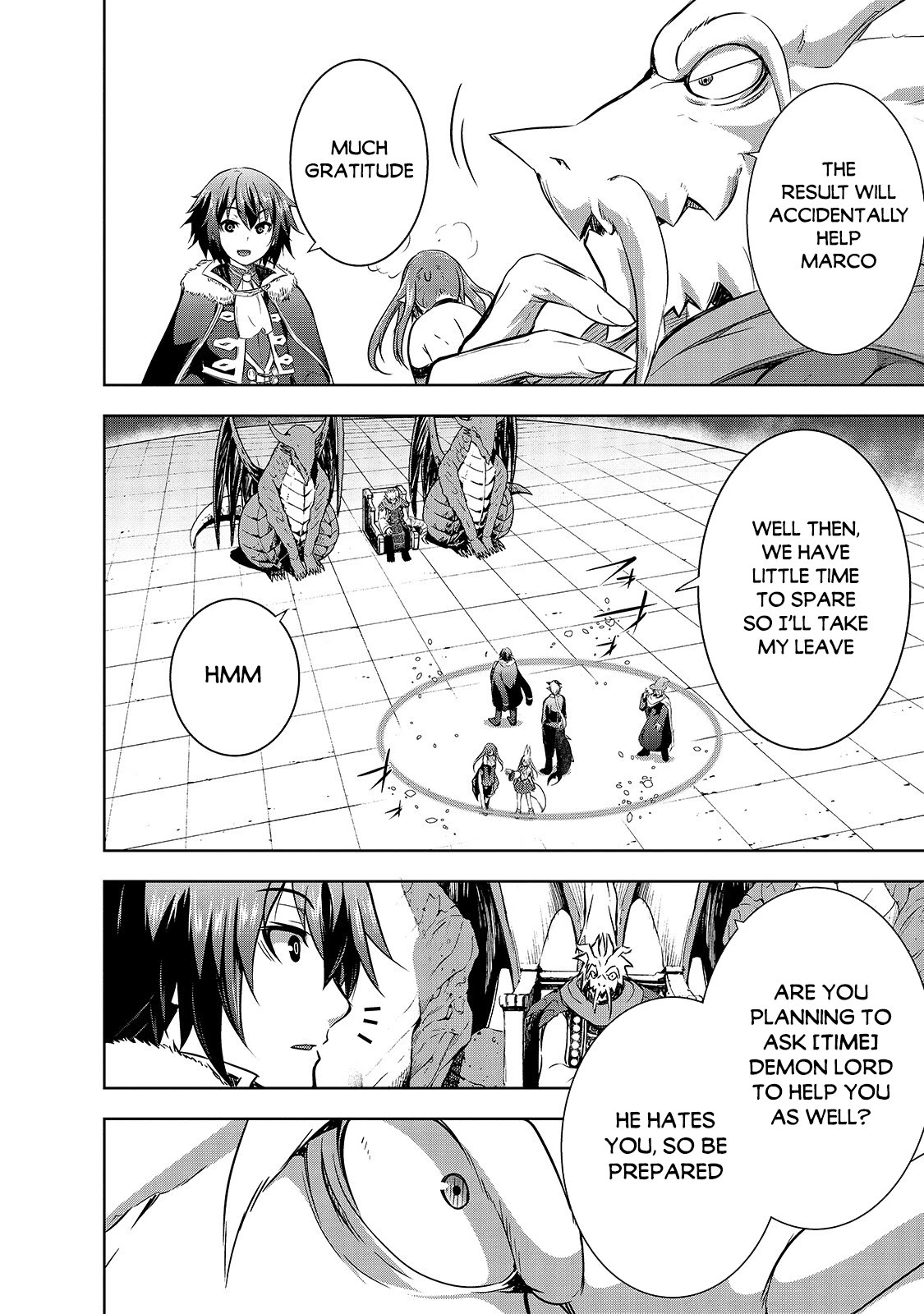 Maou-sama no Machizukuri! ~Saikyou no Dungeon wa Kindai Toshi~ Chapter 34 page 15 - Chapter 34: [Dragon] Demon Lord Astaroth