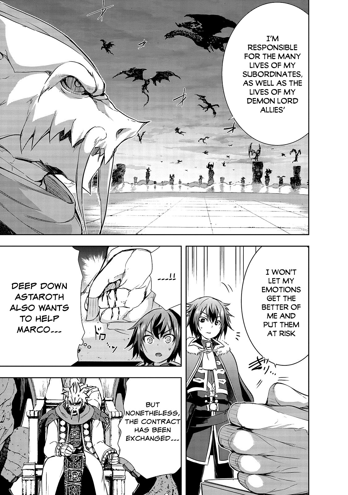 Maou-sama no Machizukuri! ~Saikyou no Dungeon wa Kindai Toshi~ Chapter 34 page 4 - Chapter 34: [Dragon] Demon Lord Astaroth