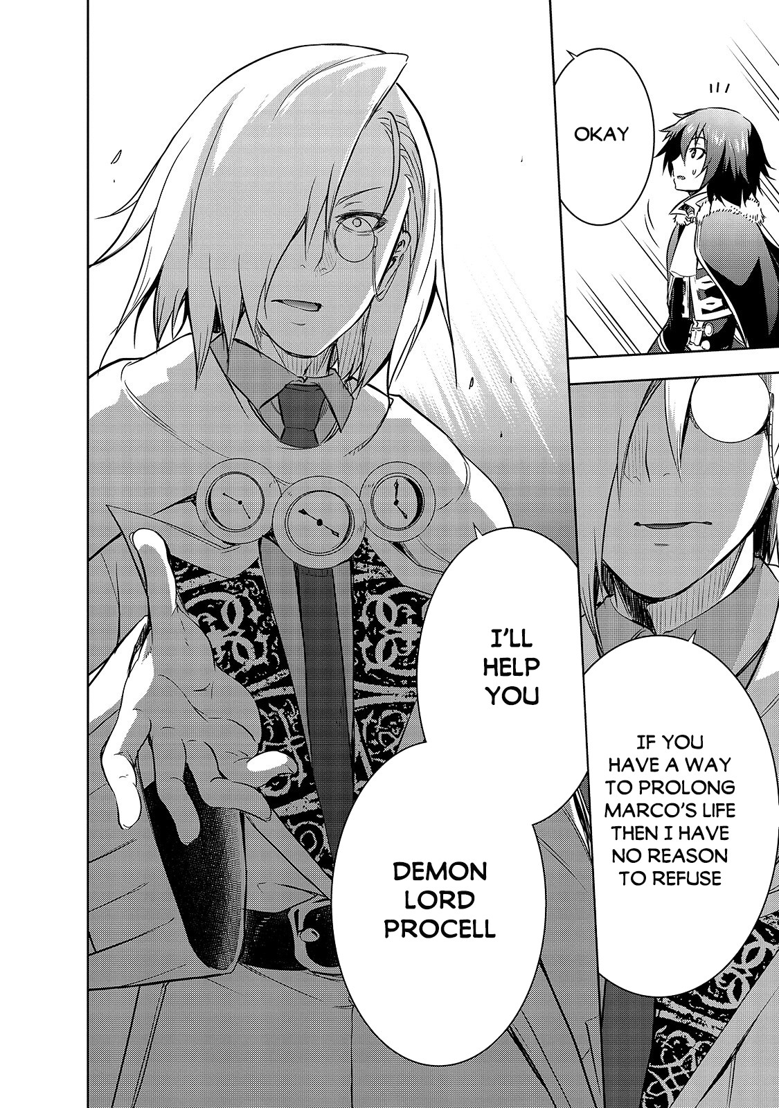 Maou-sama no Machizukuri! ~Saikyou no Dungeon wa Kindai Toshi~ Chapter 35 page 13 - Chapter 35: Promise with [Time] Demon Lord