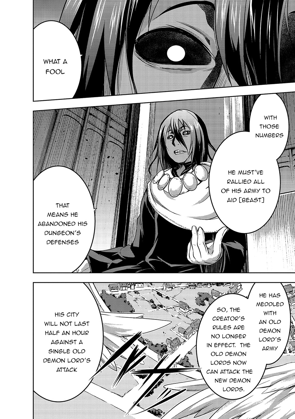 Maou-sama no Machizukuri! ~Saikyou no Dungeon wa Kindai Toshi~ Chapter 36 page 15 - Chapter 36: The One Dancing in their Enemy's Palm Is