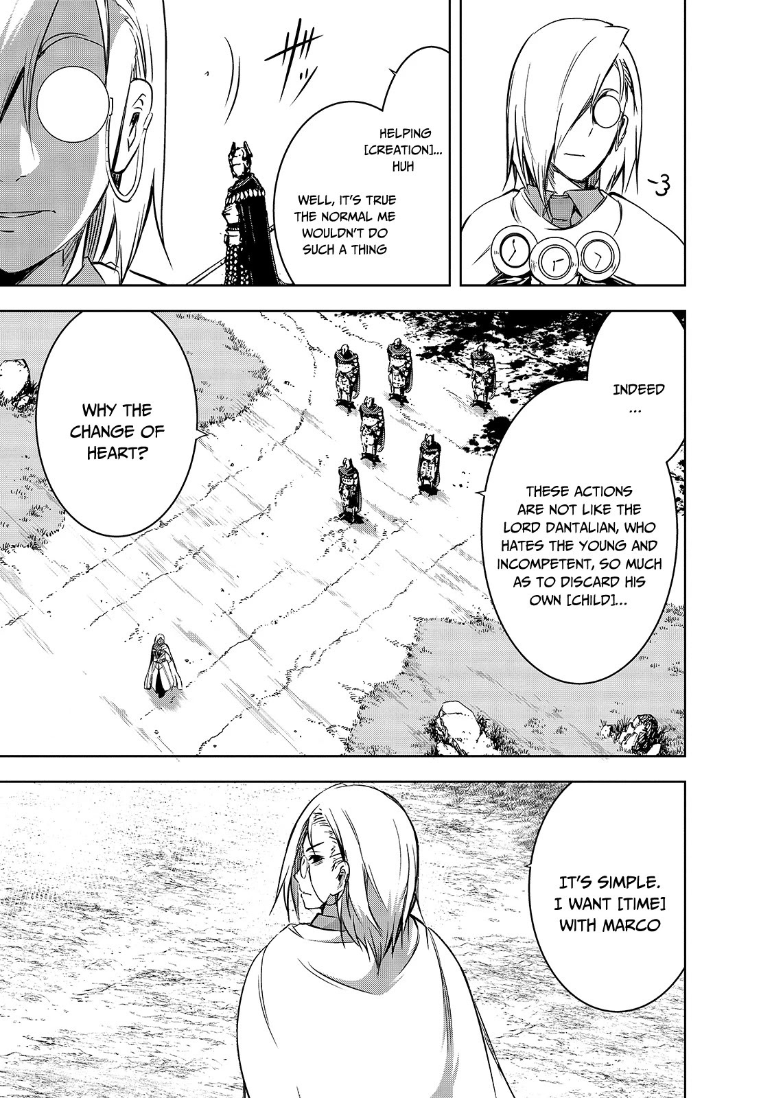 Maou-sama no Machizukuri! ~Saikyou no Dungeon wa Kindai Toshi~ Chapter 37 page 22 - Chapter 37: [Time] Demon Lord's Power
