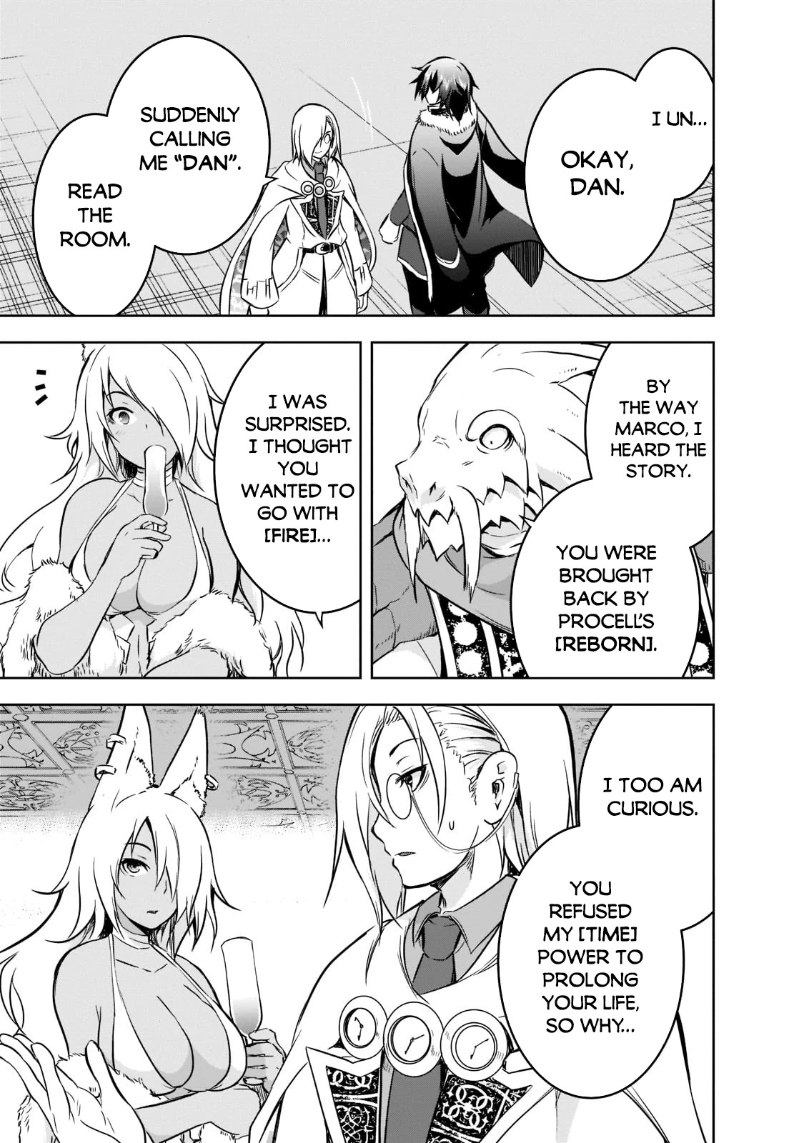 Maou-sama no Machizukuri! ~Saikyou no Dungeon wa Kindai Toshi~ Chapter 41 page 14 - Chapter 41: Demon Lords' Dinner Party