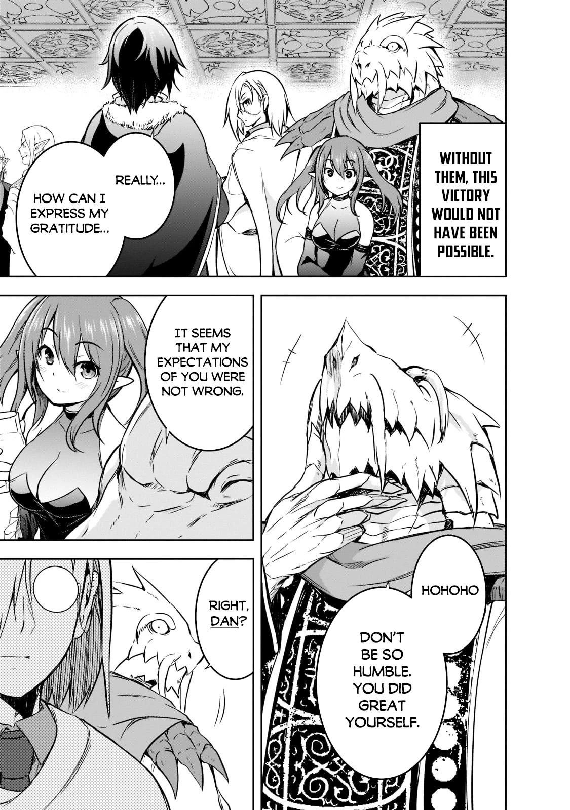 Maou-sama no Machizukuri! ~Saikyou no Dungeon wa Kindai Toshi~ Chapter 41 page 8 - Chapter 41: Demon Lords' Dinner Party
