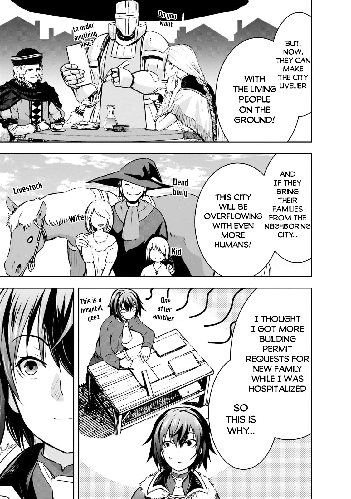 Maou-sama no Machizukuri! ~Saikyou no Dungeon wa Kindai Toshi~ Chapter 44 page 18 - Chapter 44: Wight's Name