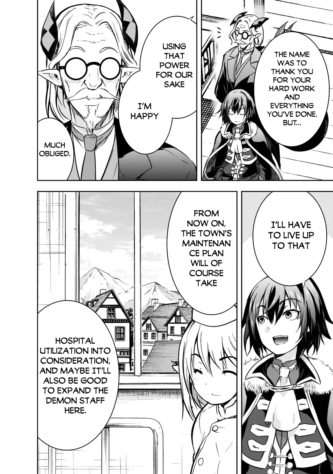 Maou-sama no Machizukuri! ~Saikyou no Dungeon wa Kindai Toshi~ Chapter 44 page 19 - Chapter 44: Wight's Name