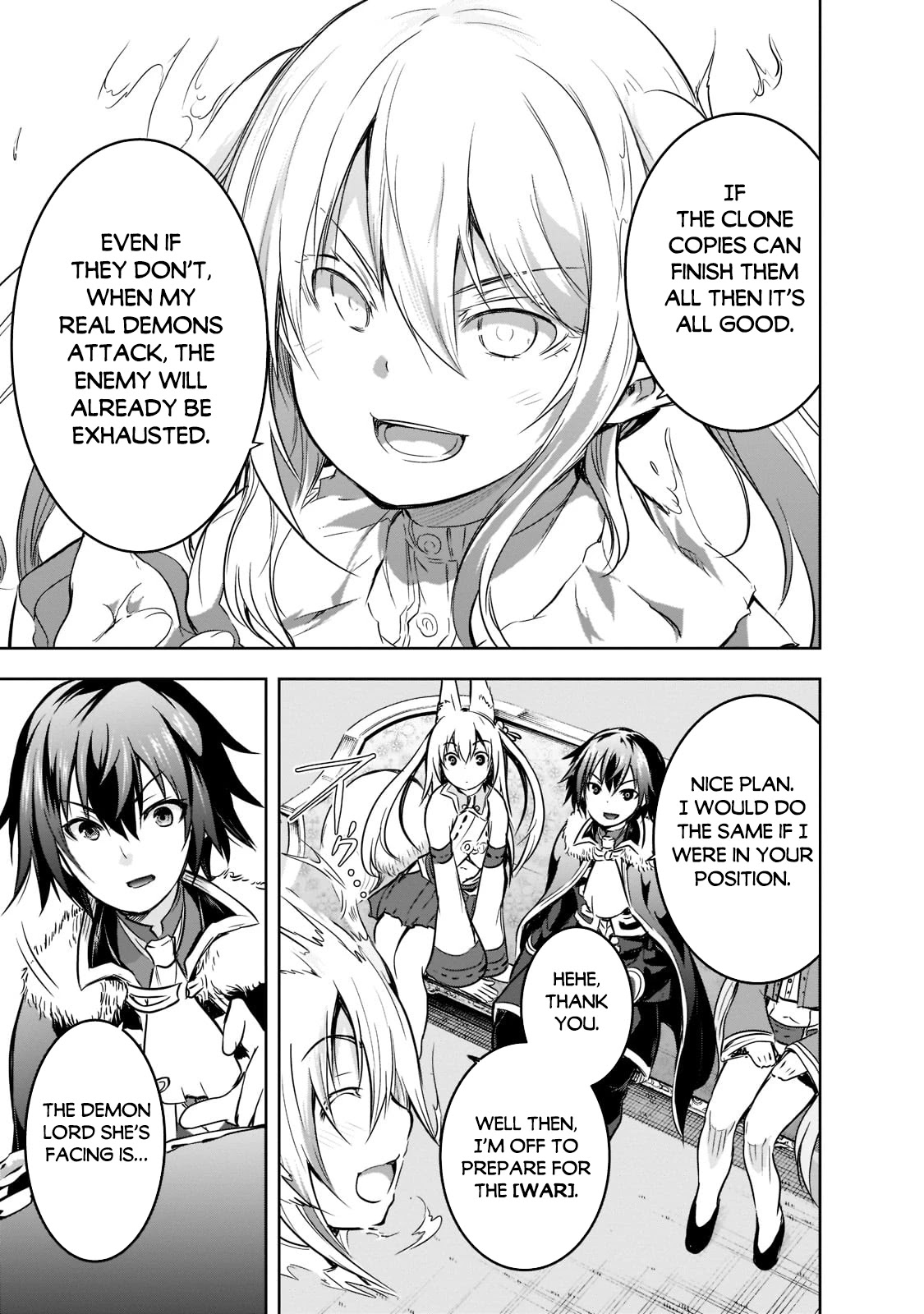 Maou-sama no Machizukuri! ~Saikyou no Dungeon wa Kindai Toshi~ Chapter 45 page 18 - Chapter 45: Stolas' [War]
