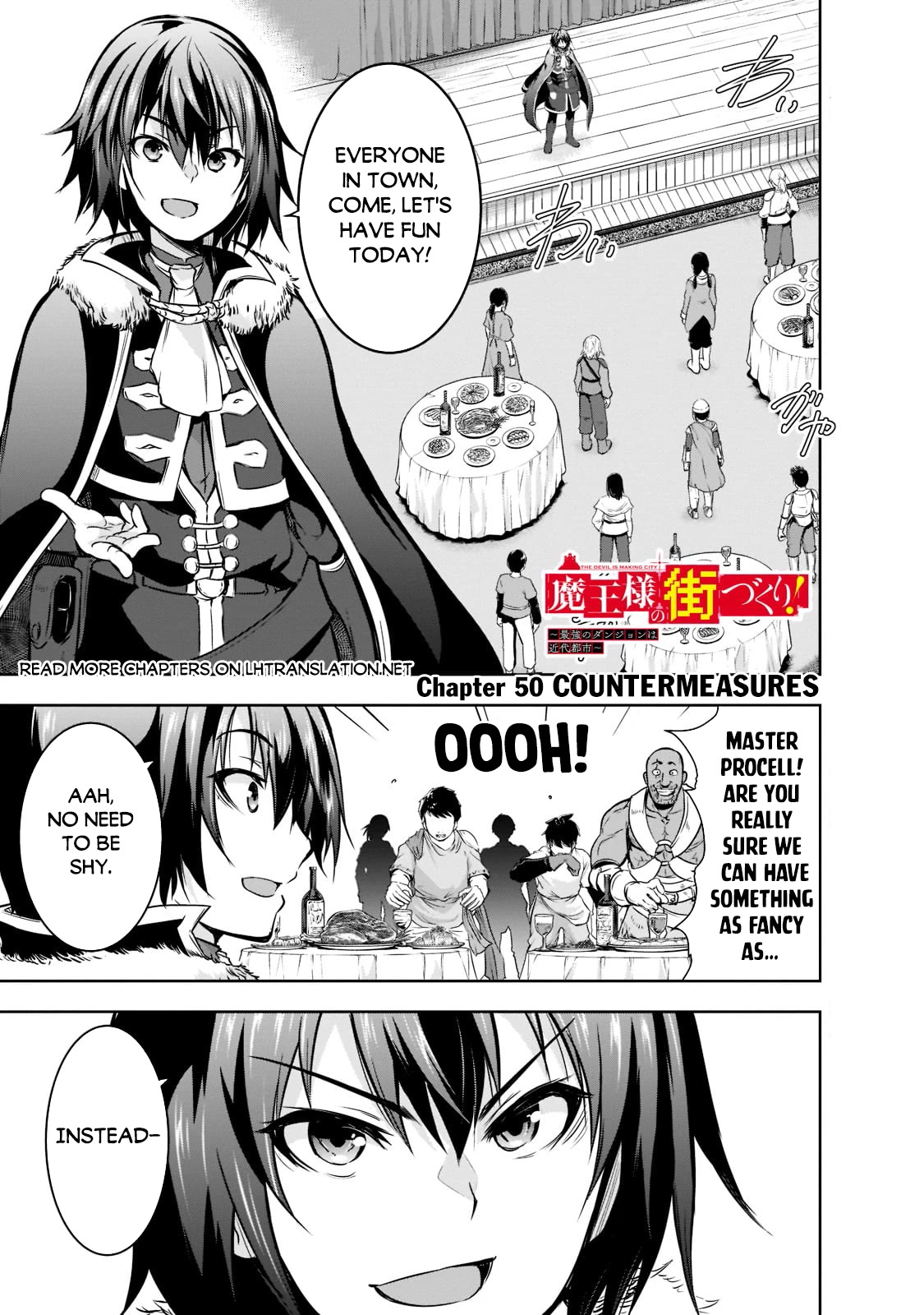 Maou-sama no Machizukuri! ~Saikyou no Dungeon wa Kindai Toshi~ Chapter 50 page 2 - Chapter 50