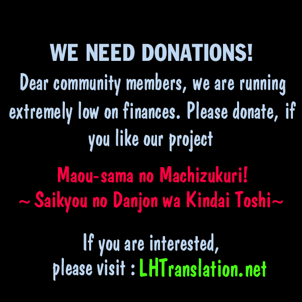 Maou-sama no Machizukuri! ~Saikyou no Dungeon wa Kindai Toshi~ Chapter 8 page 27 - Chapter 8: Demon King's Town Planning!
